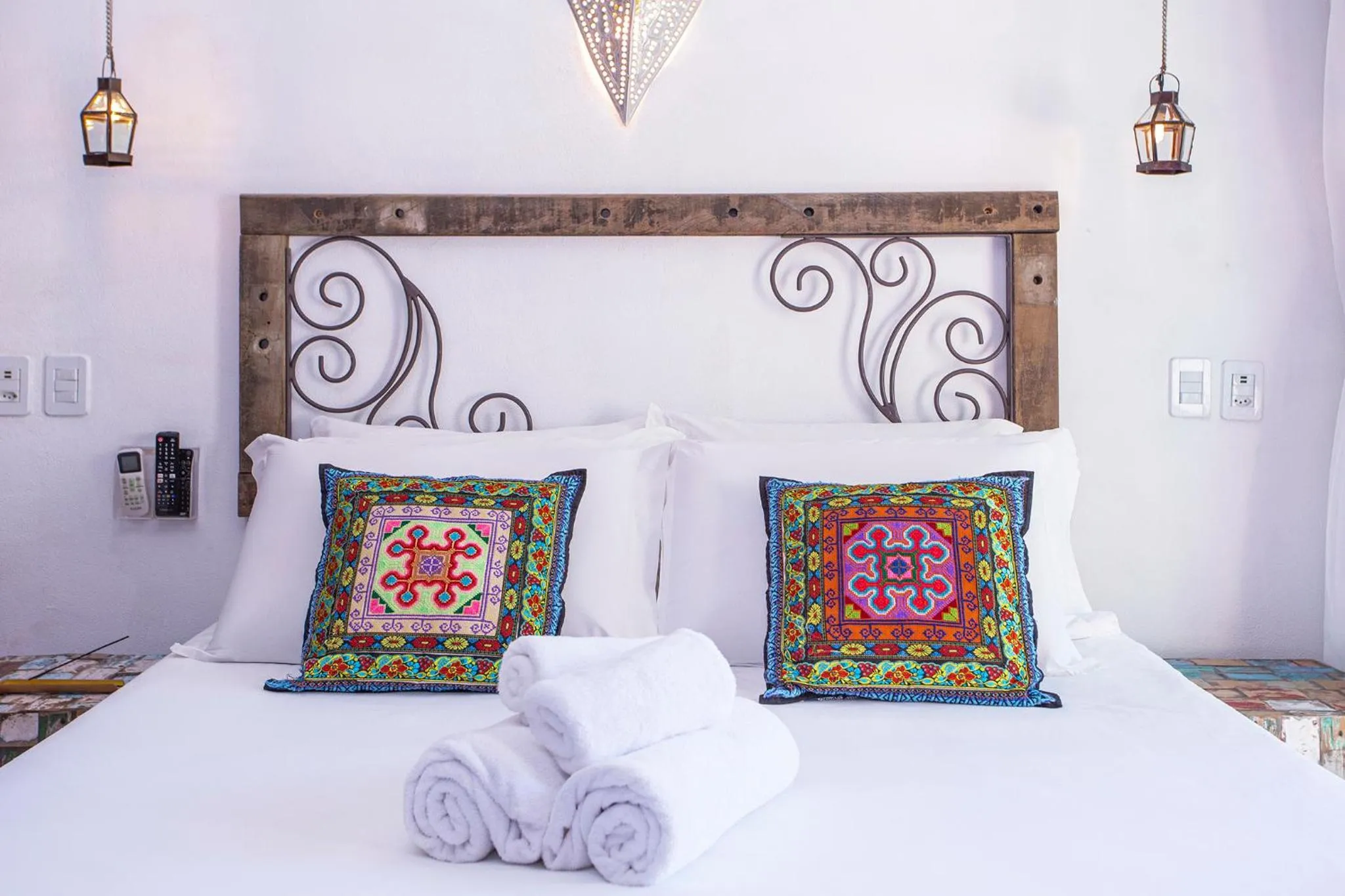 Photo of the whole room, Bed in Hotel Vila Kebaya