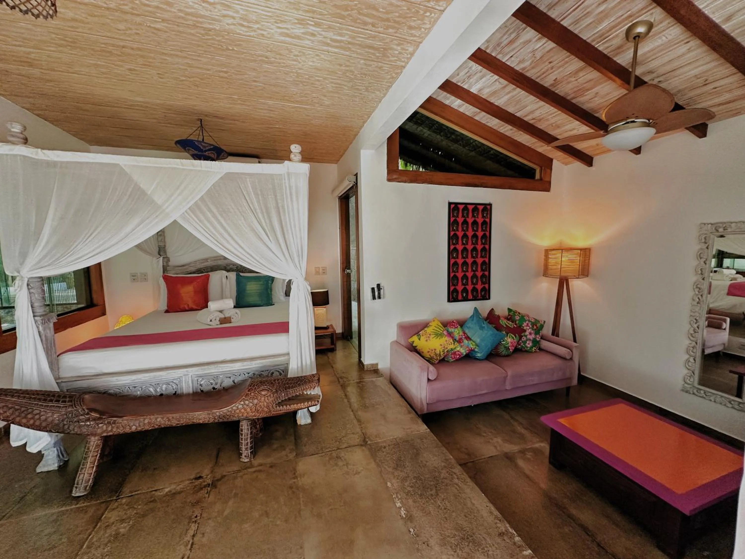 Bedroom, Bed in Hotel Vila Kebaya