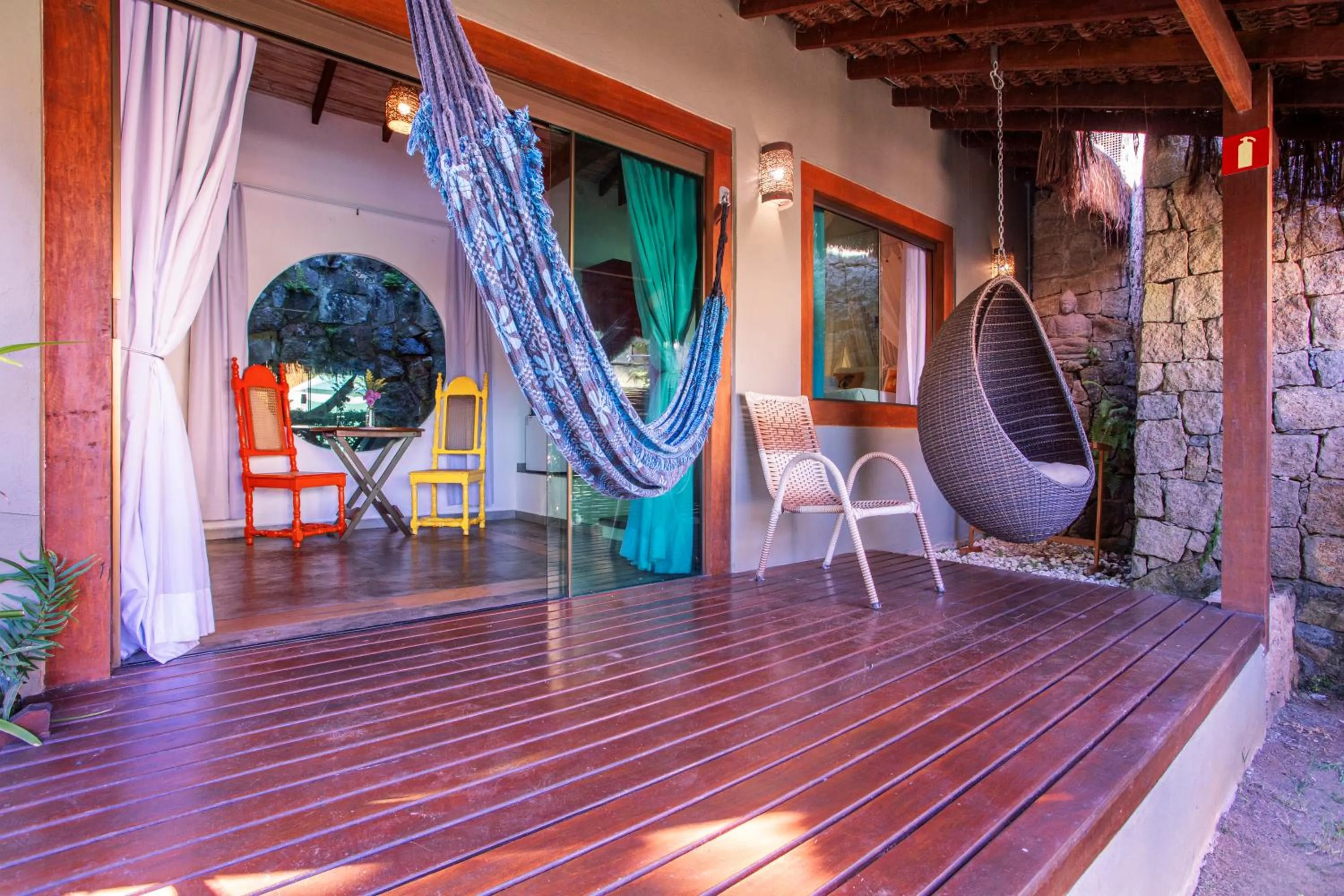 Patio in Hotel Vila Kebaya
