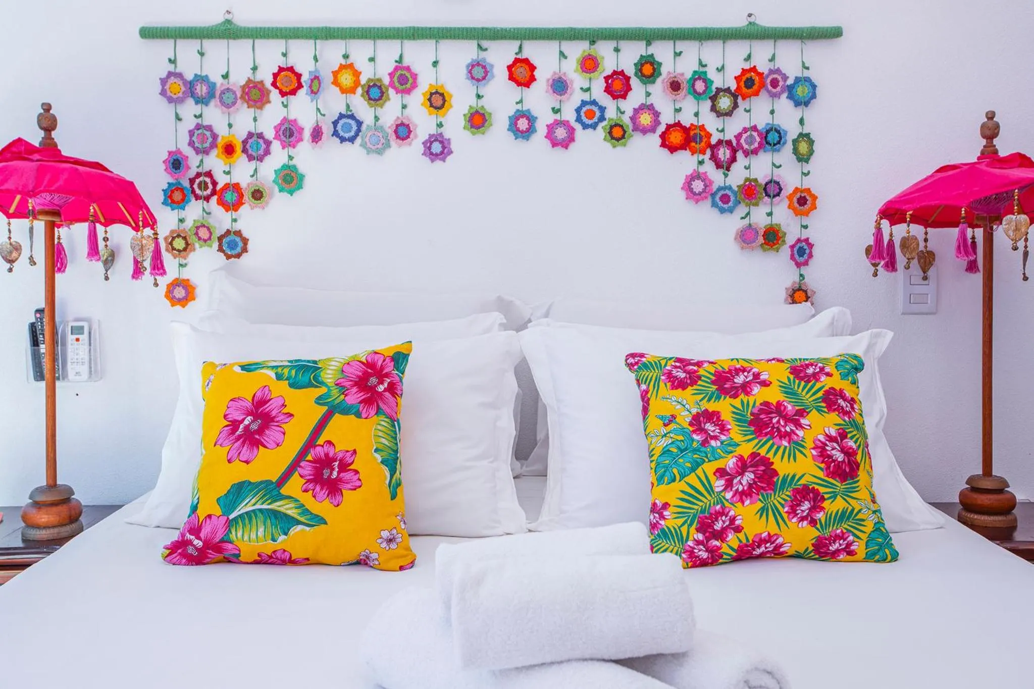 Bedroom, Bed in Hotel Vila Kebaya