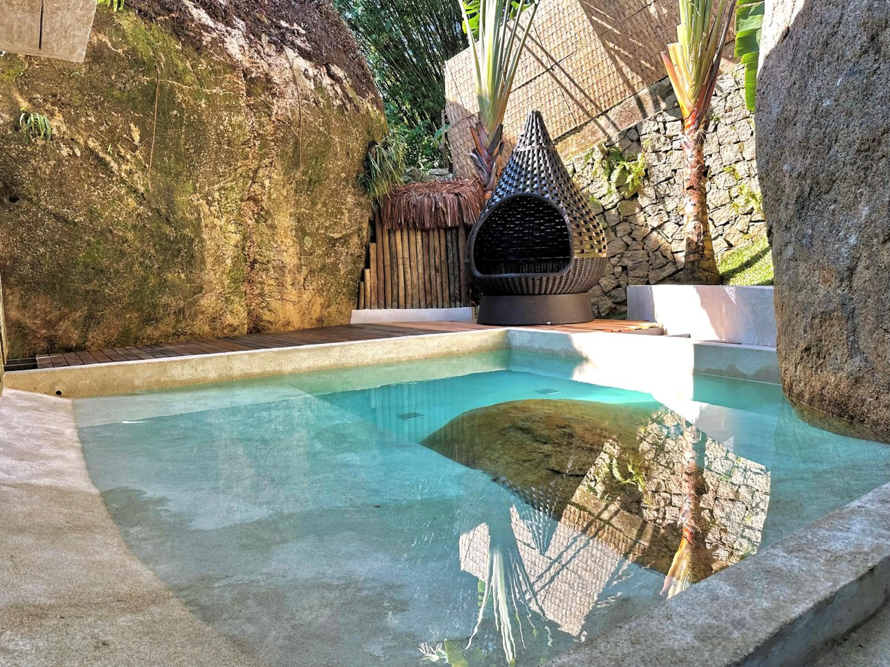 Swimming pool in Hotel Vila Kebaya