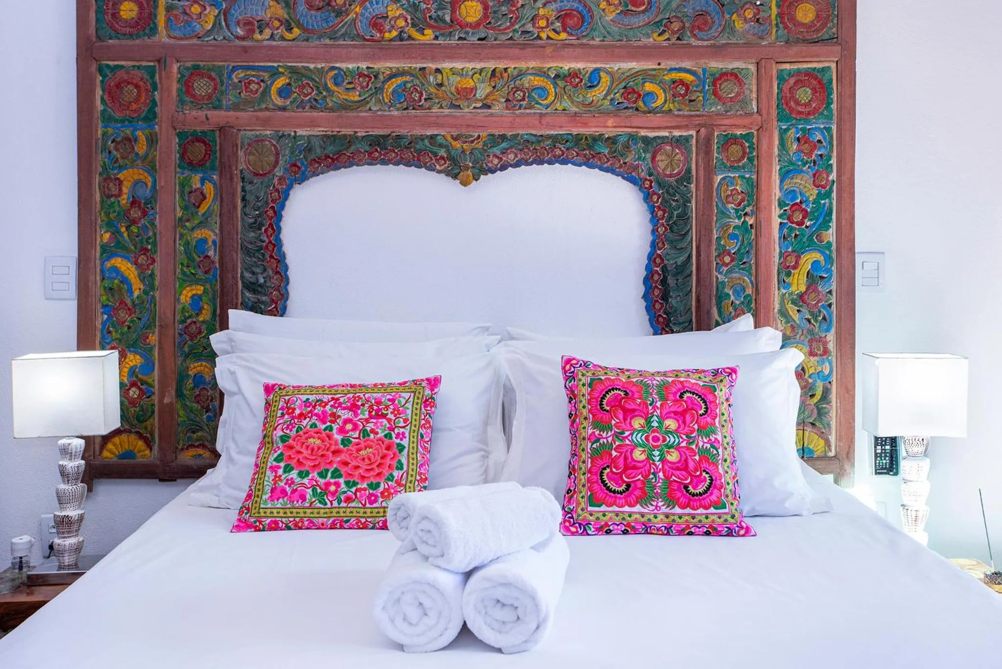 Photo of the whole room, Bed in Hotel Vila Kebaya