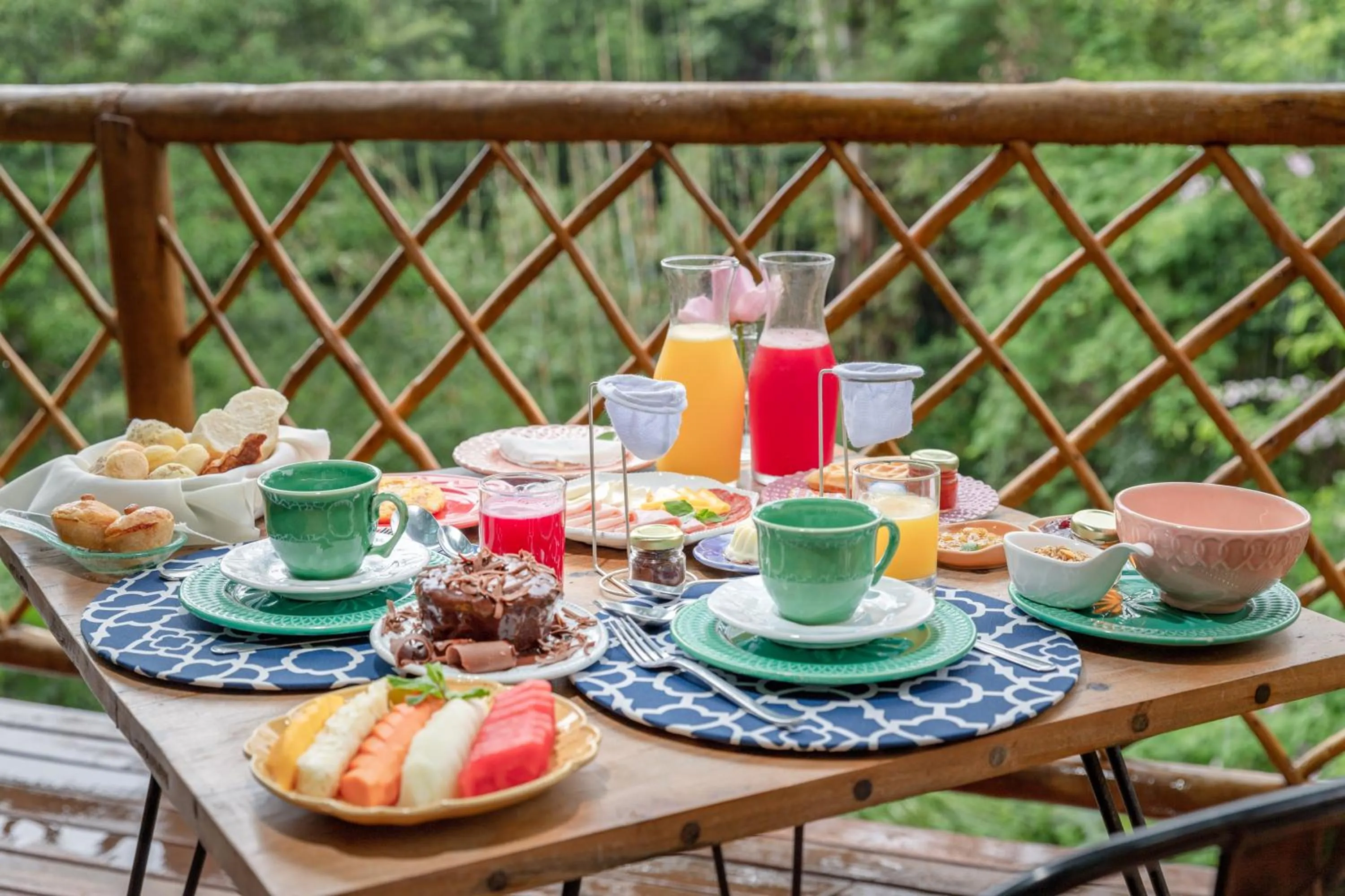 Breakfast in Hotel Vila Kebaya