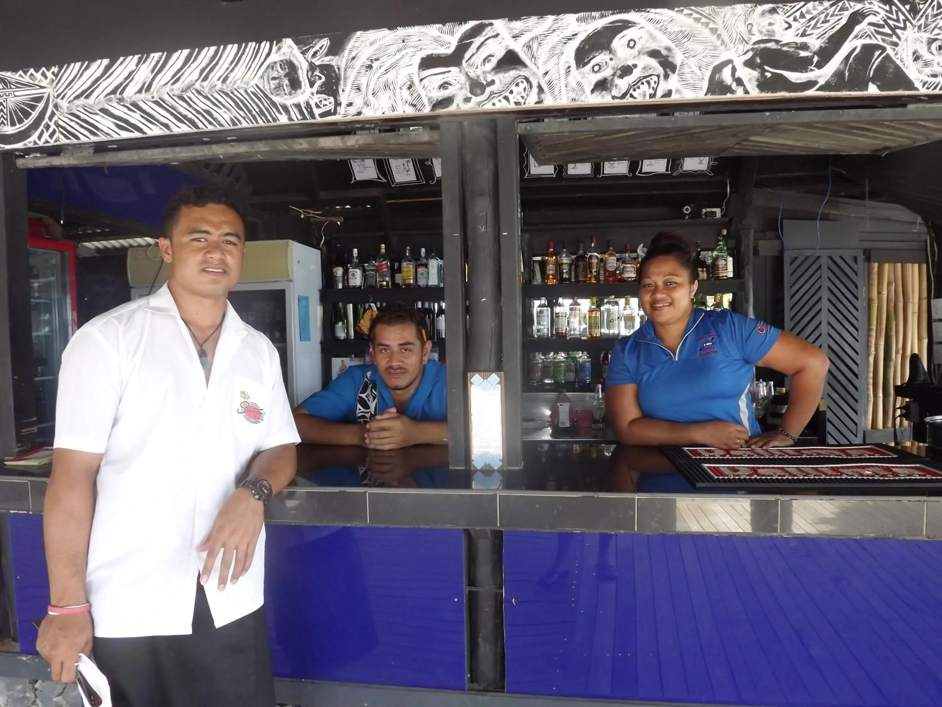 Lounge or bar in Stevensons at Manase