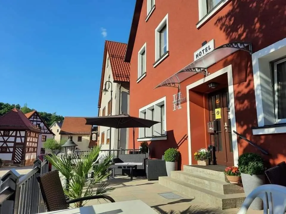 Property building in Hotel Luca