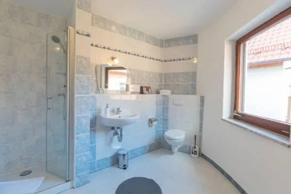 Bathroom in Hotel Luca