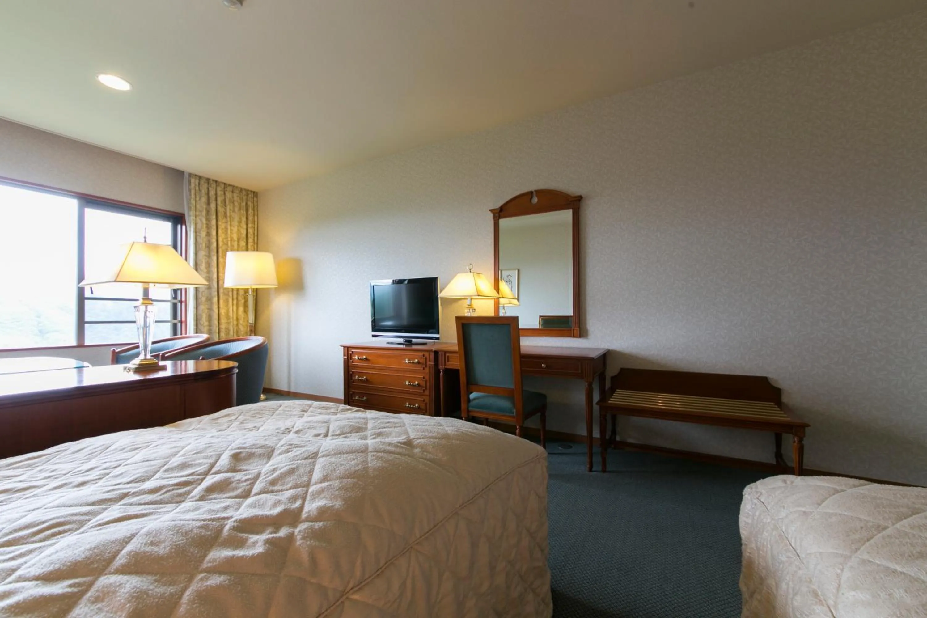 Photo of the whole room, Bed in Sky Park Hotel