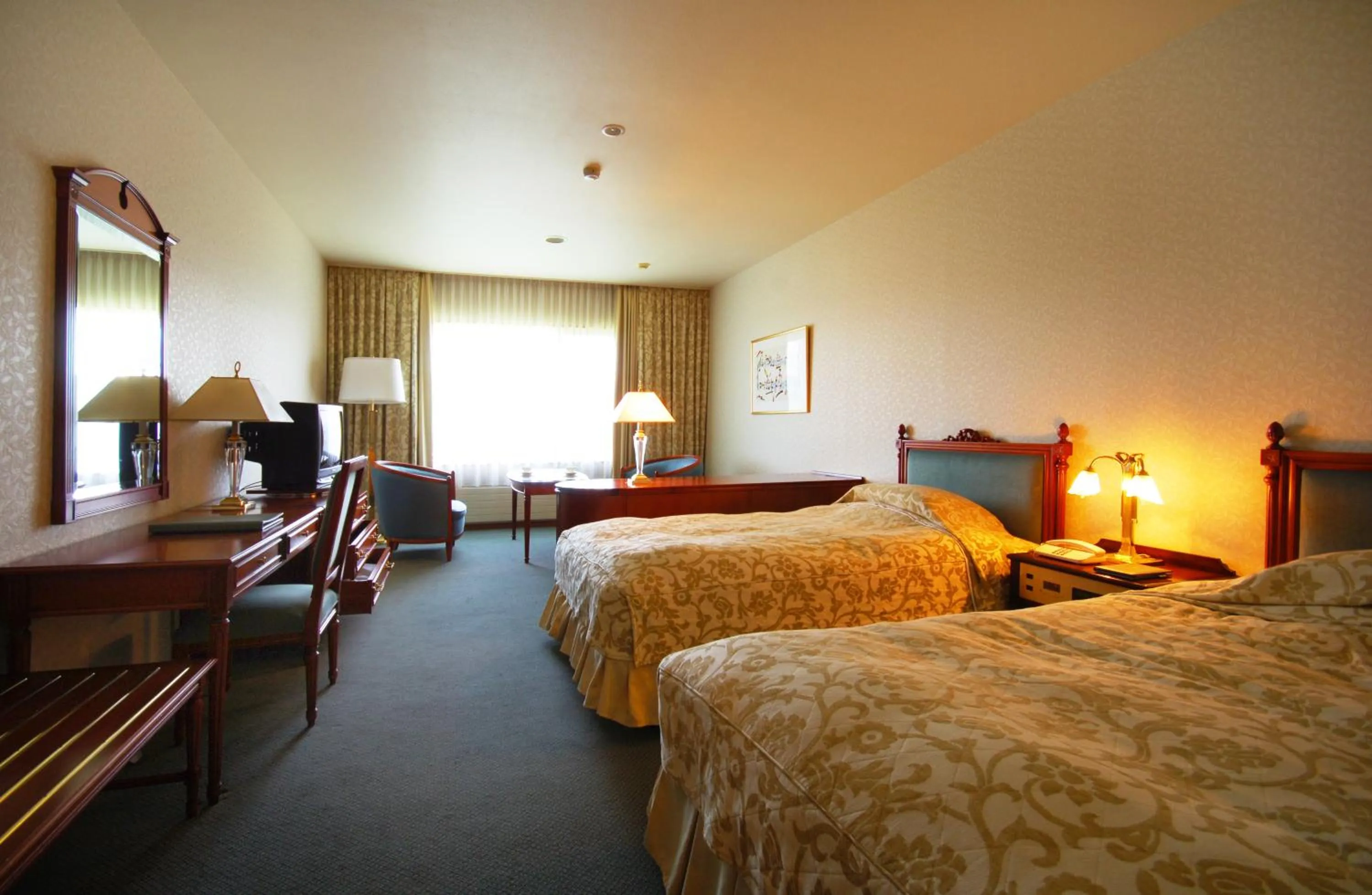 Photo of the whole room, Bed in Sky Park Hotel