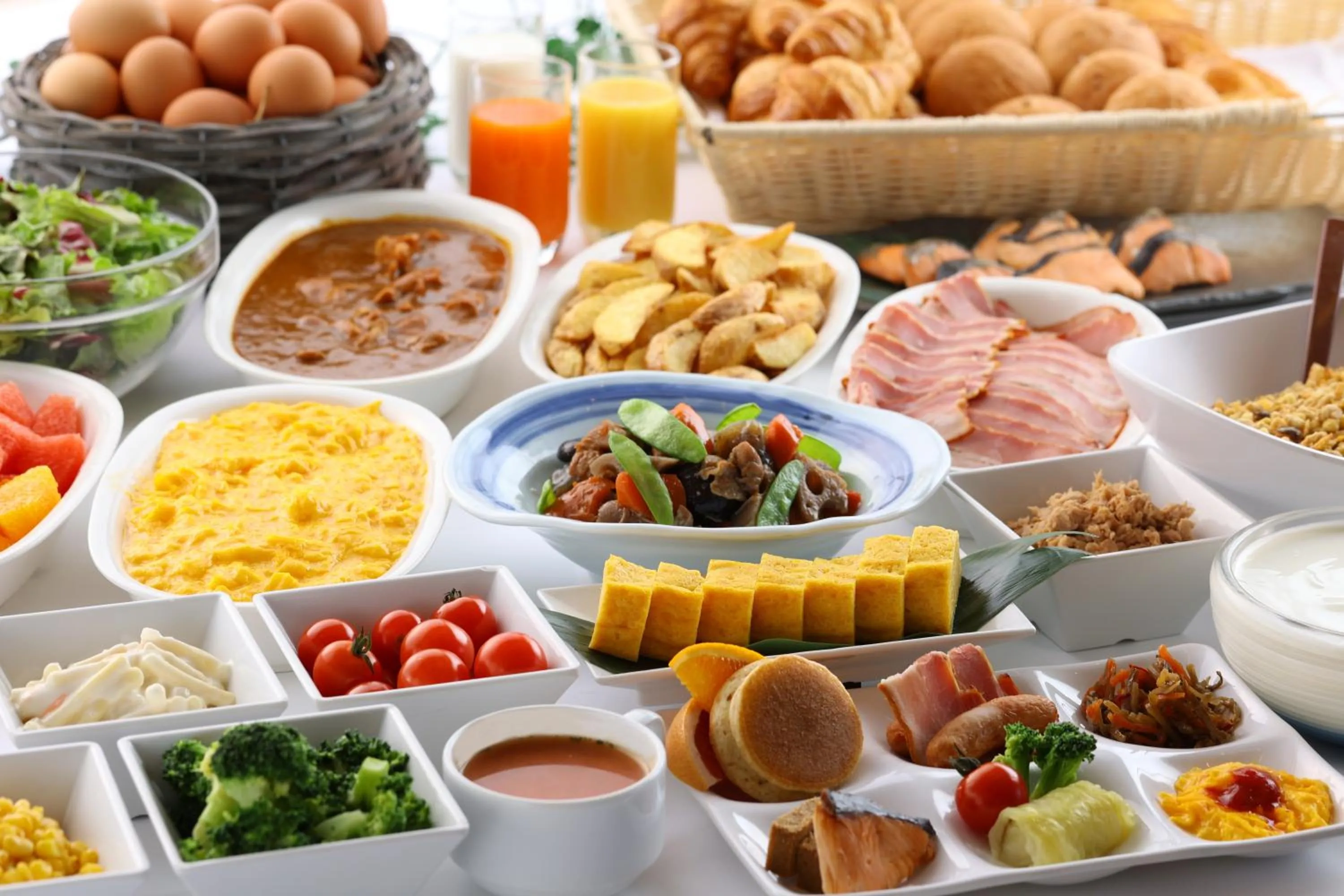 Food in Sky Park Hotel