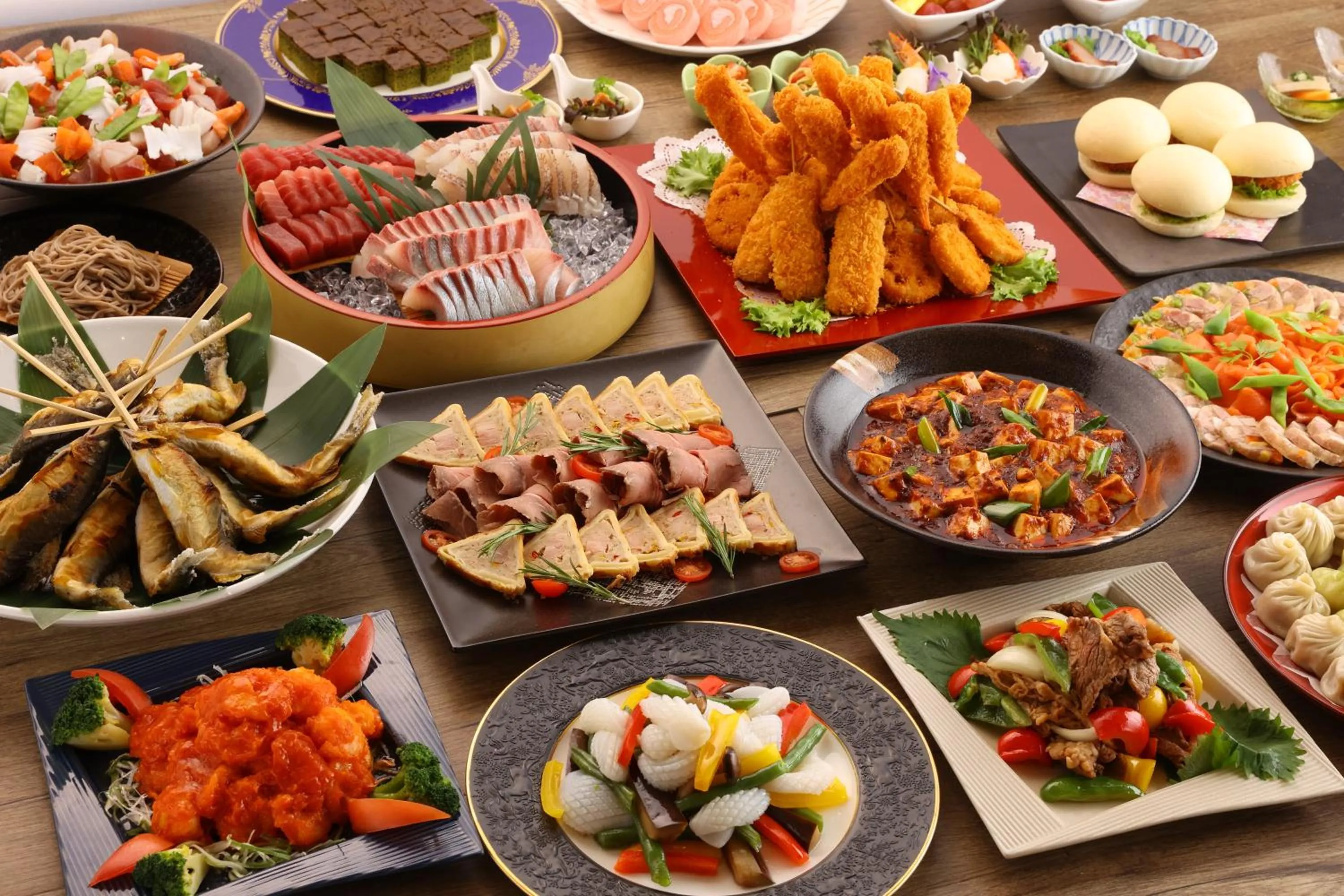 Food in Sky Park Hotel