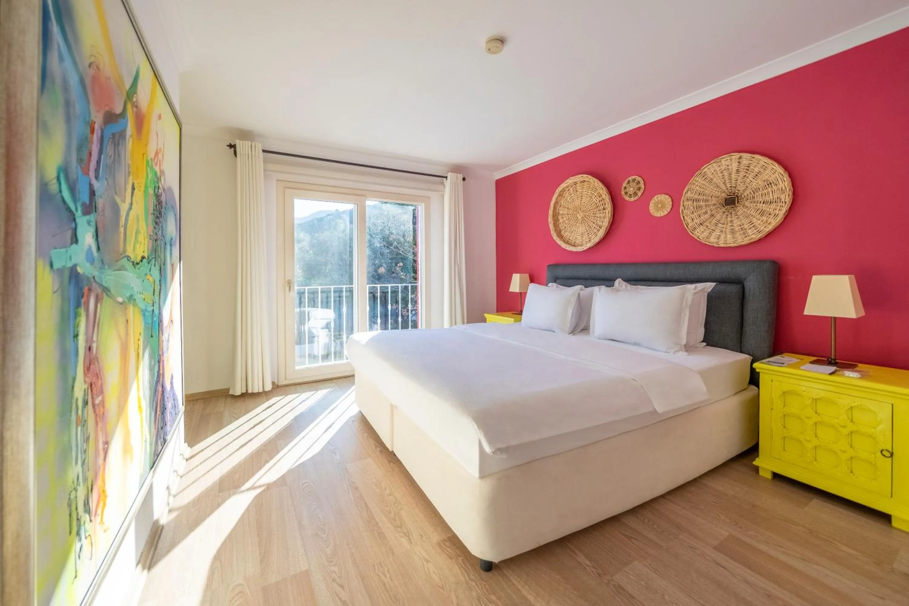 Bed in Toka Bodrum Hotel & Beach Club