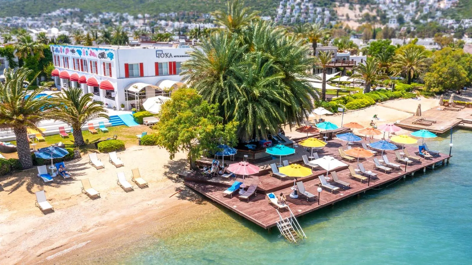 Bird's eye view, Bird's-eye View in Toka Bodrum Hotel & Beach Club