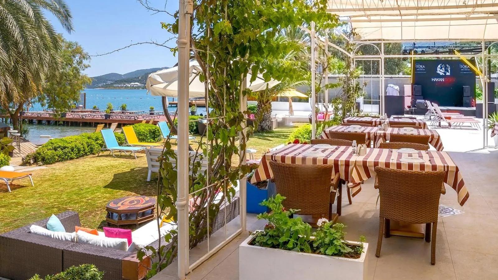 Dining area in Toka Bodrum Hotel & Beach Club