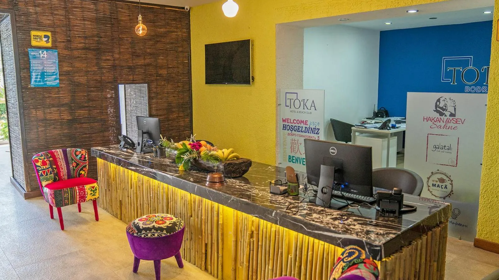 Lobby or reception in Toka Bodrum Hotel & Beach Club