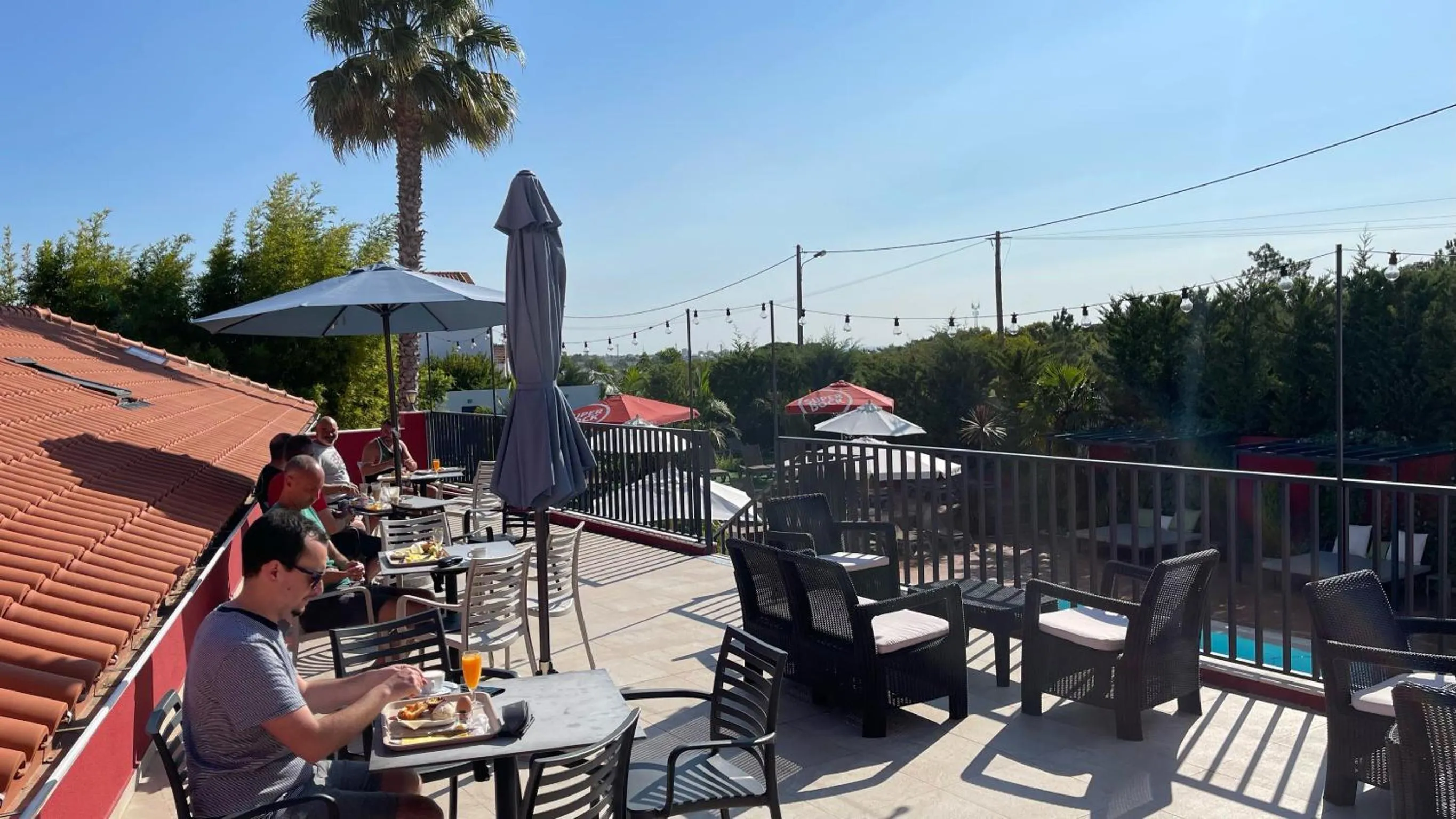 Balcony/Terrace in Villa 3 Caparica - Lisbon Gay Beach Resort