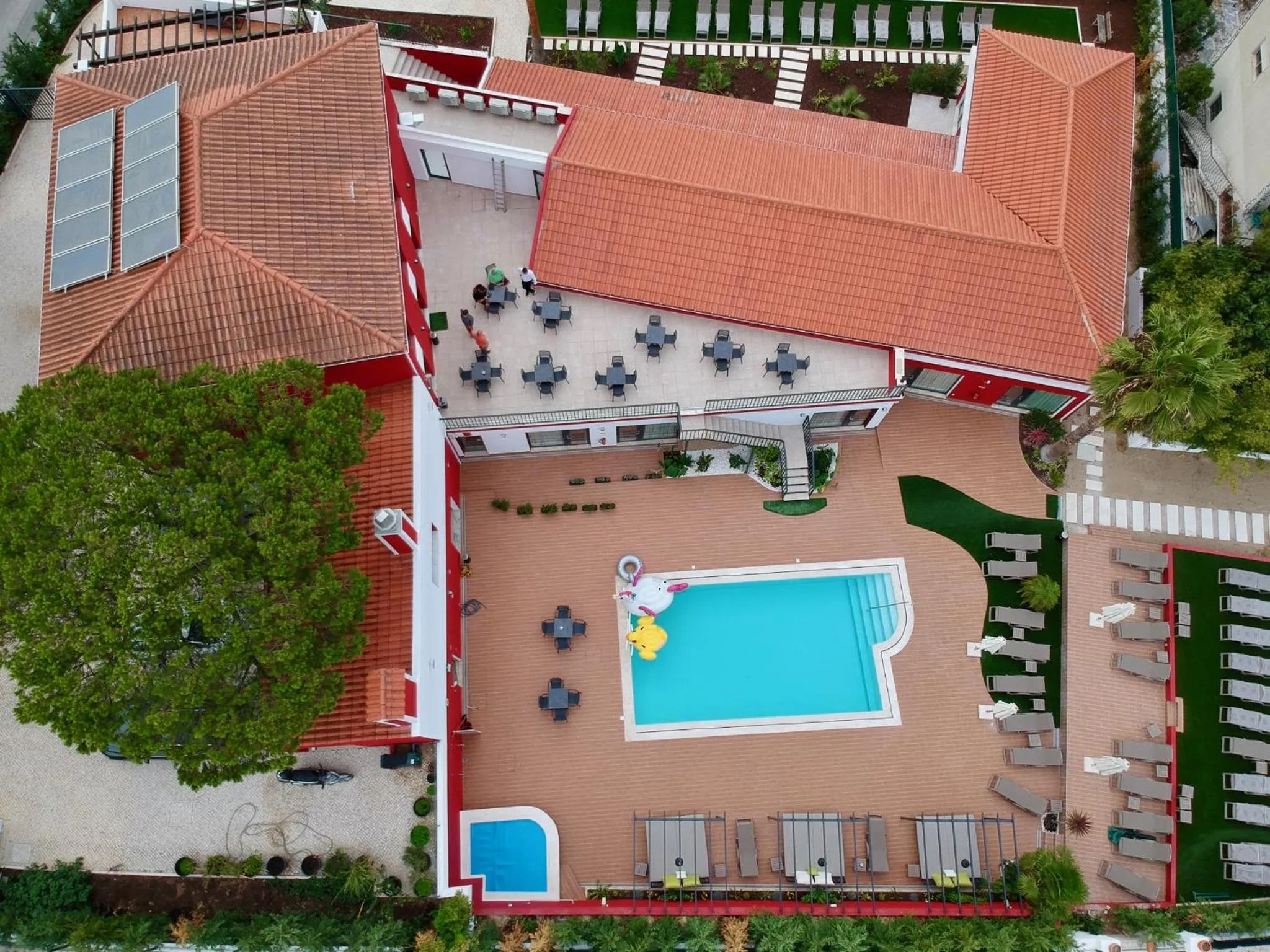 Bird's eye view in Villa 3 Caparica - Lisbon Gay Beach Resort