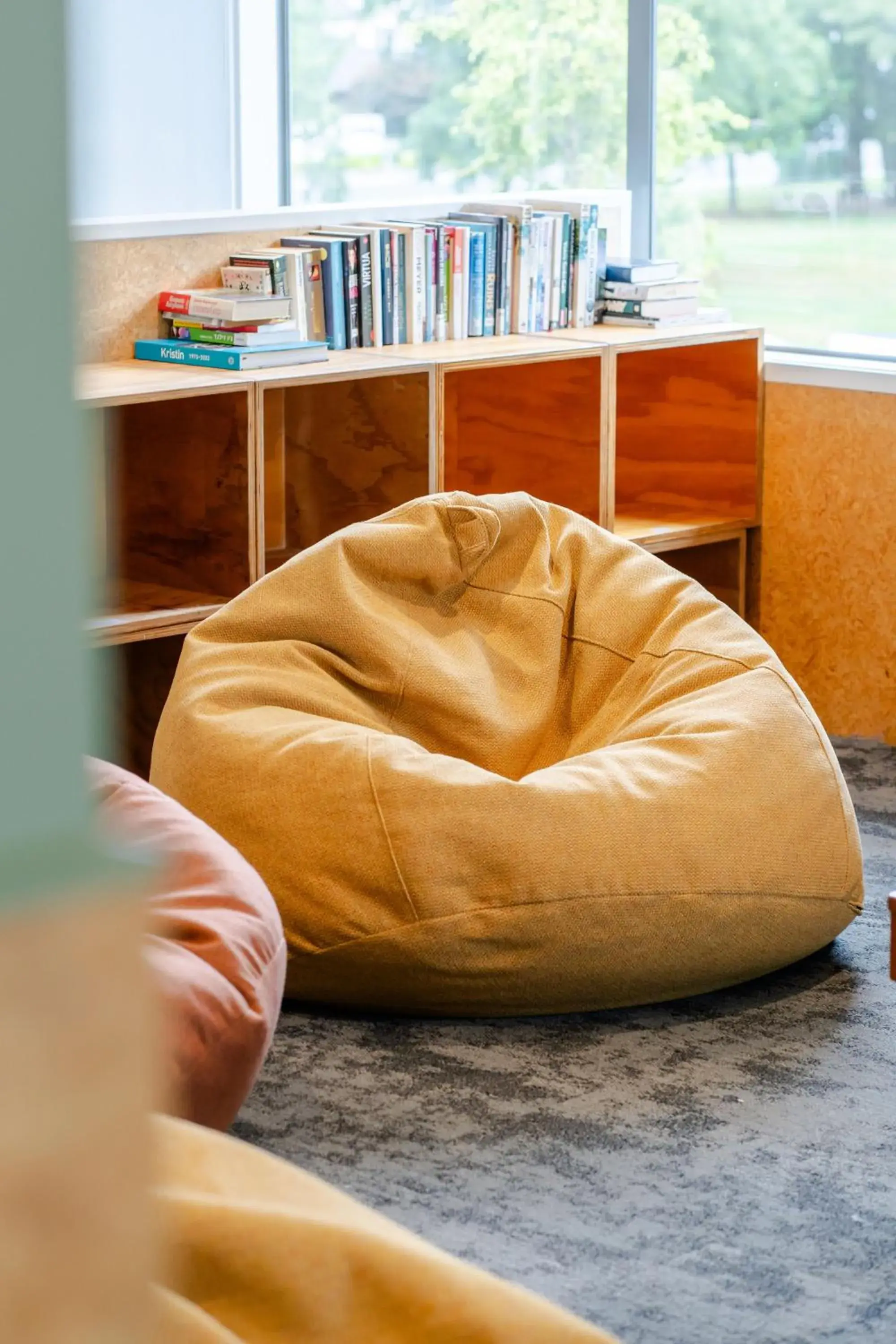 Library in Haka House Rotorua Library in Haka House Rotorua