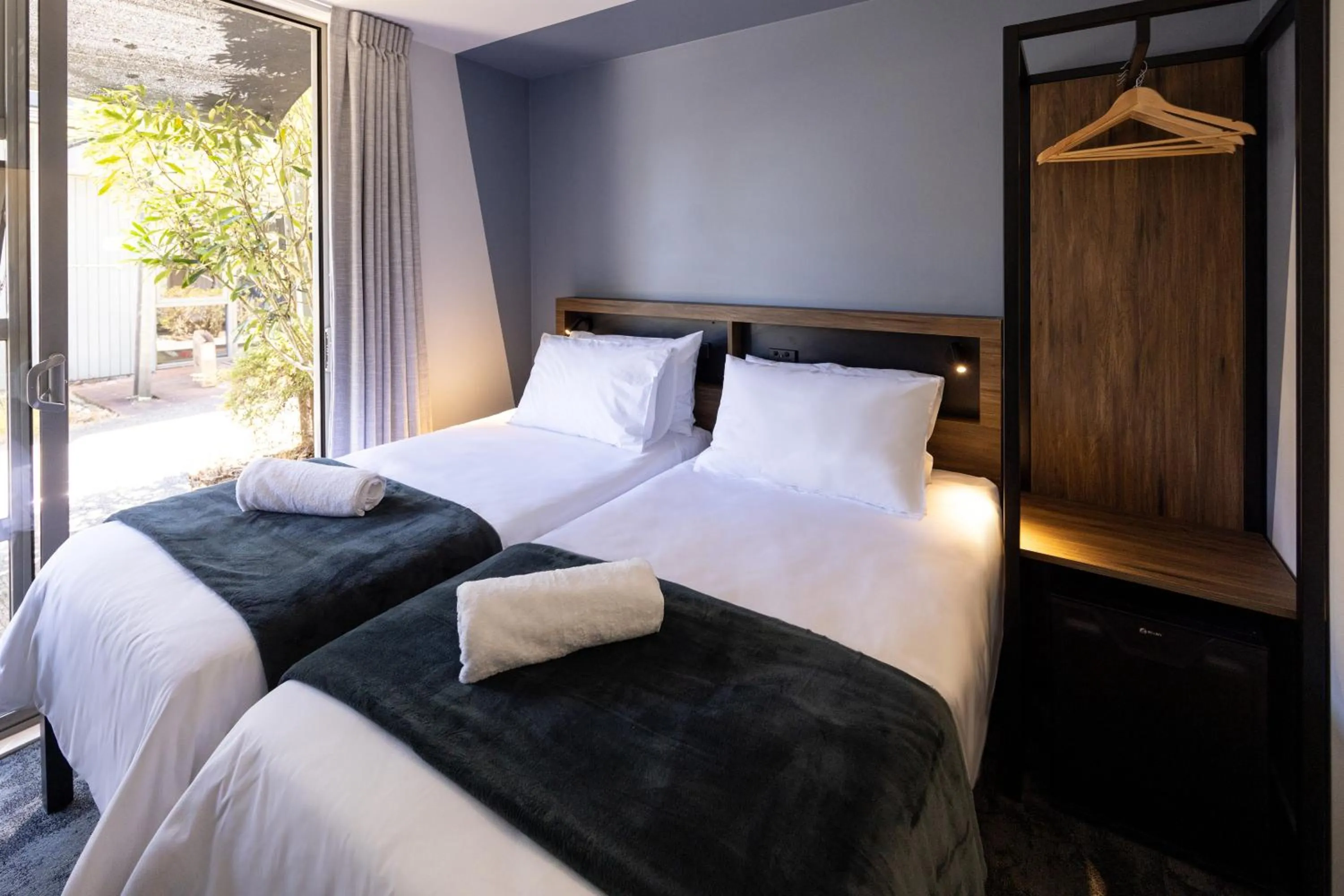 Bed in Haka House Rotorua