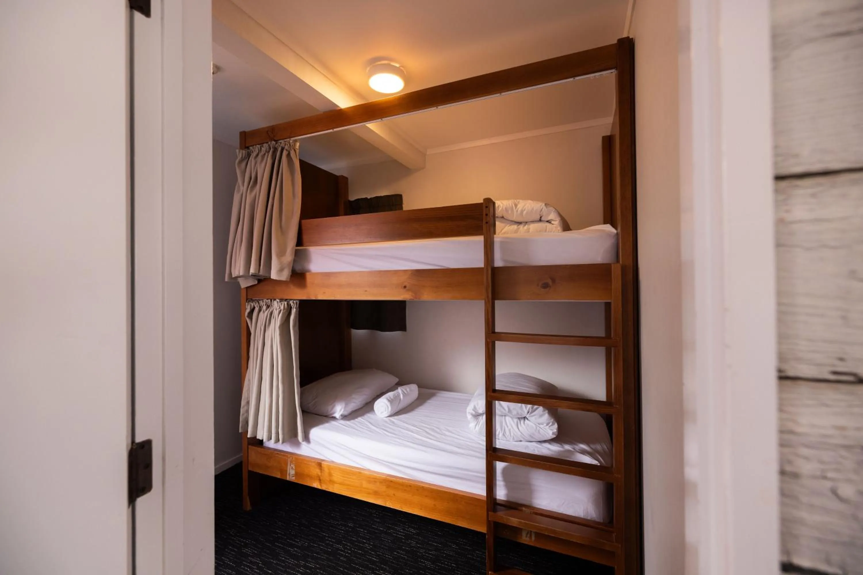 Bed in Haka House Taupo