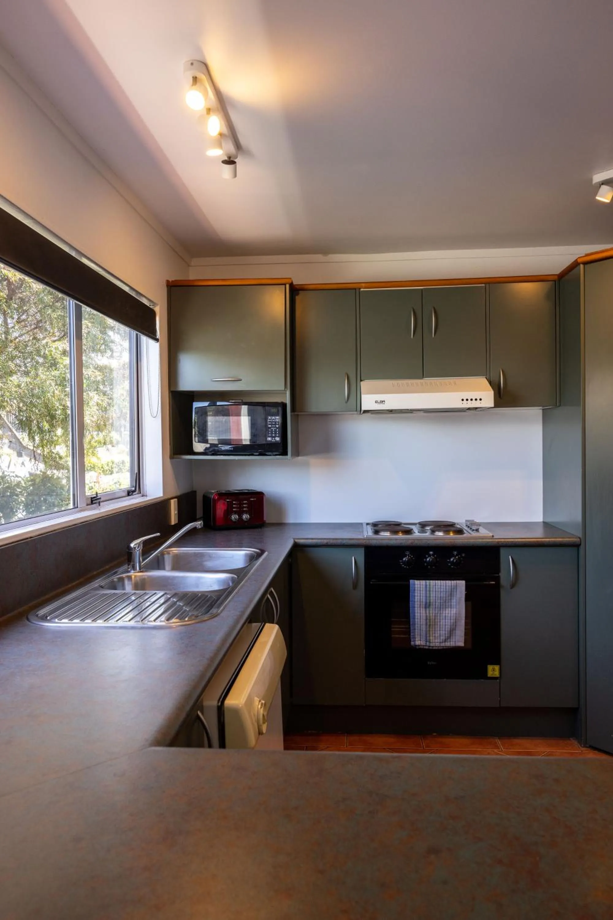 Kitchen or kitchenette in Haka House Taupo