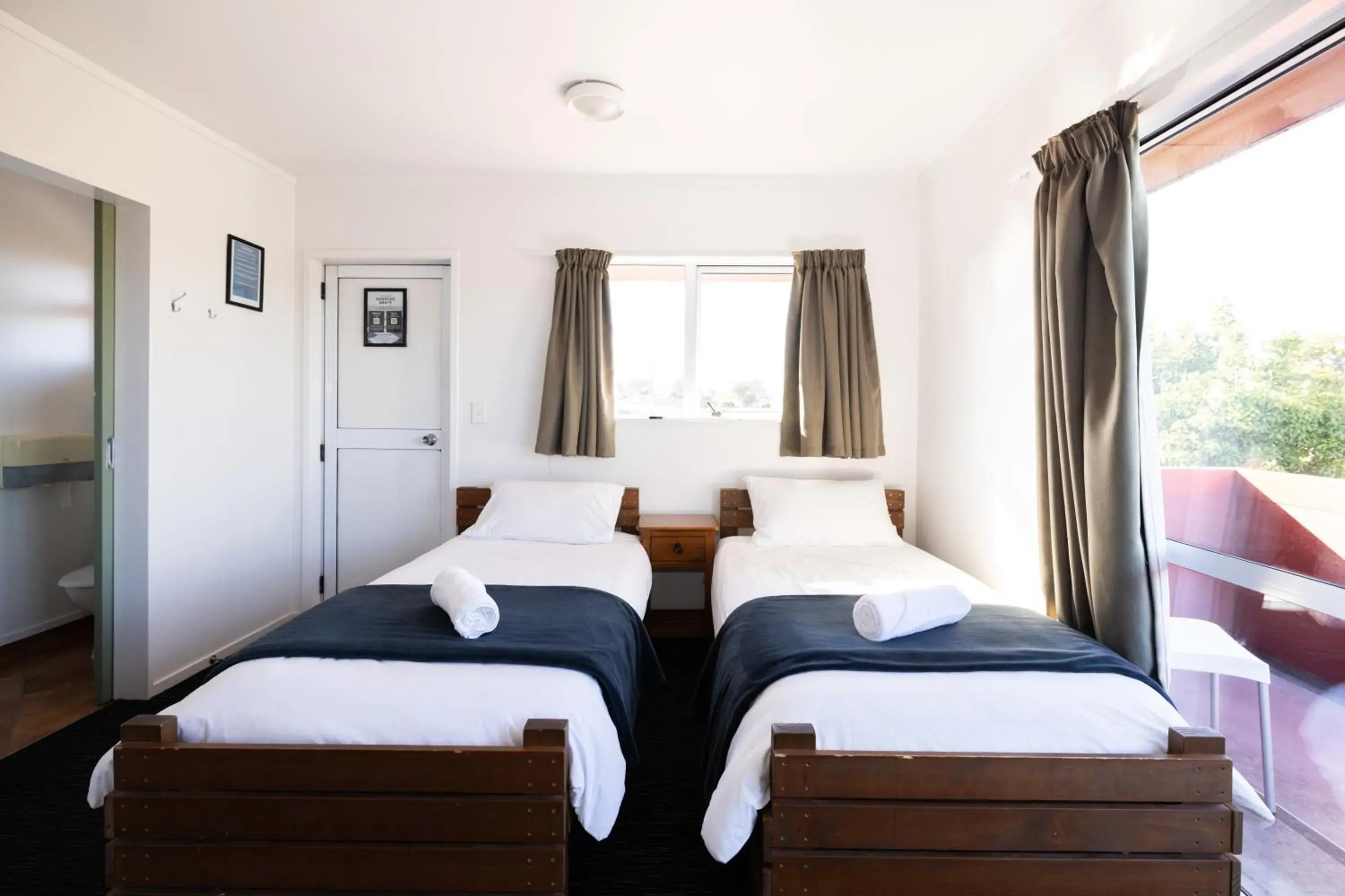 towels, Bed in Haka House Taupo towels, Bed in Haka House Taupo