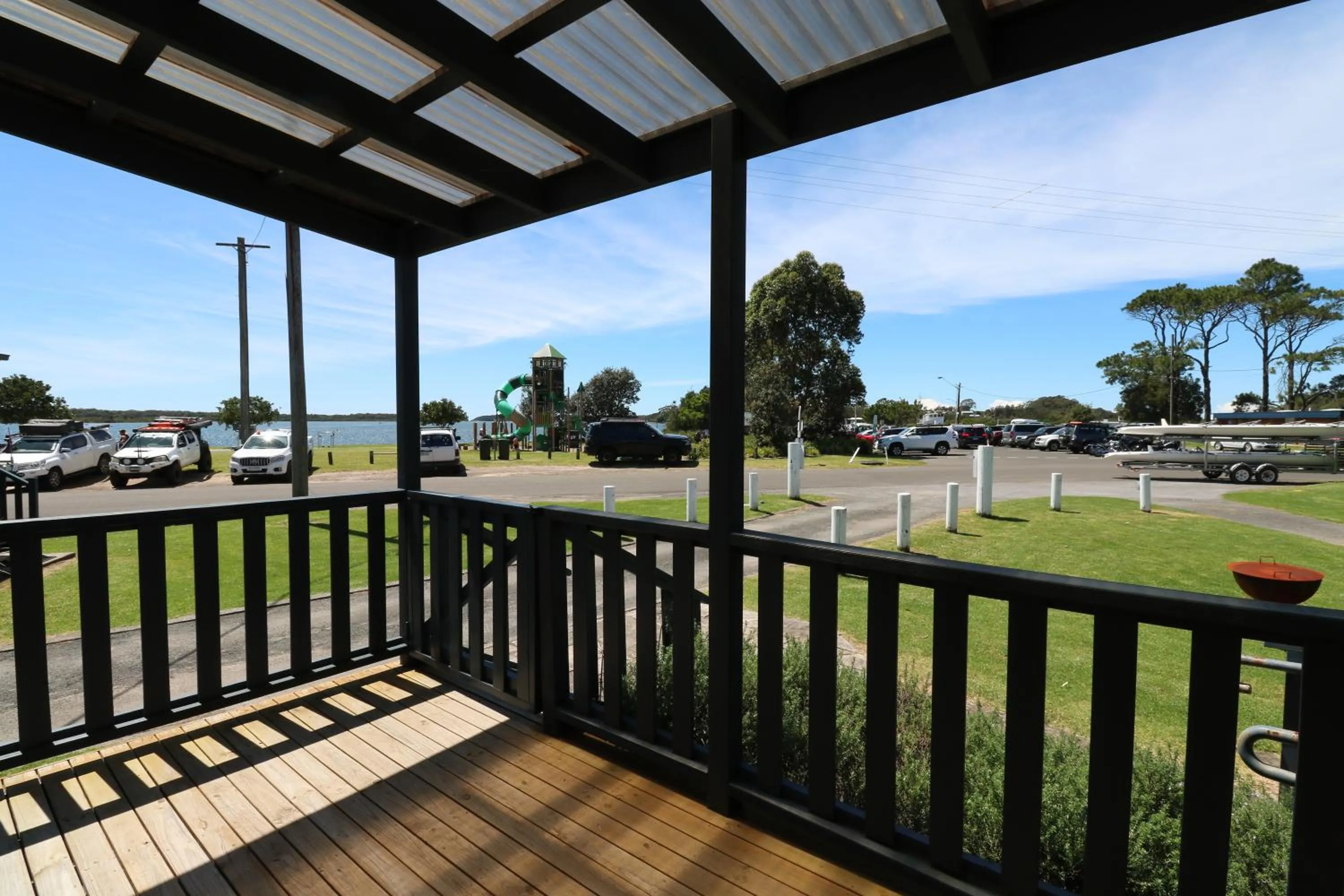 Balcony/Terrace in South Coast Retreat