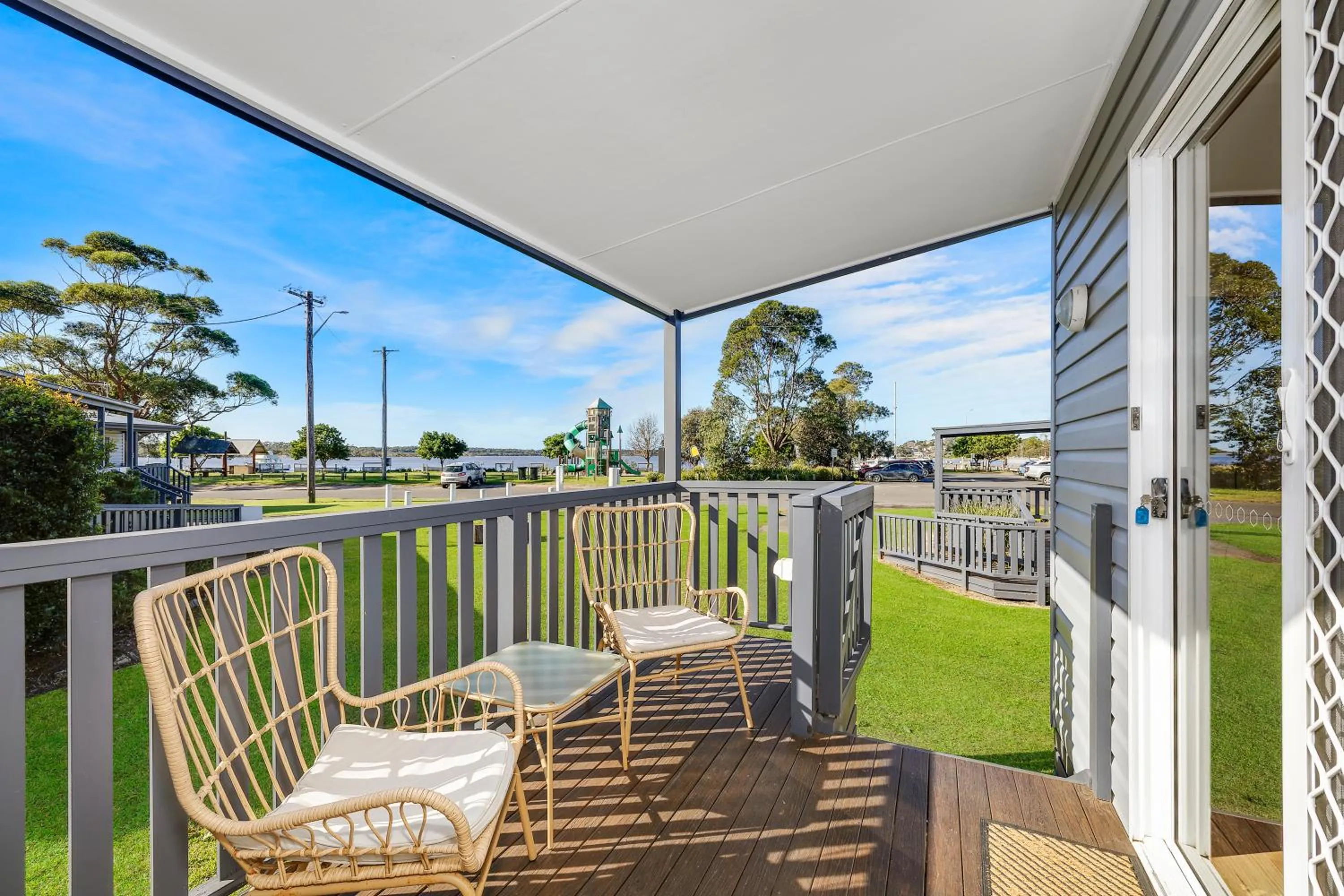 Patio in South Coast Retreat