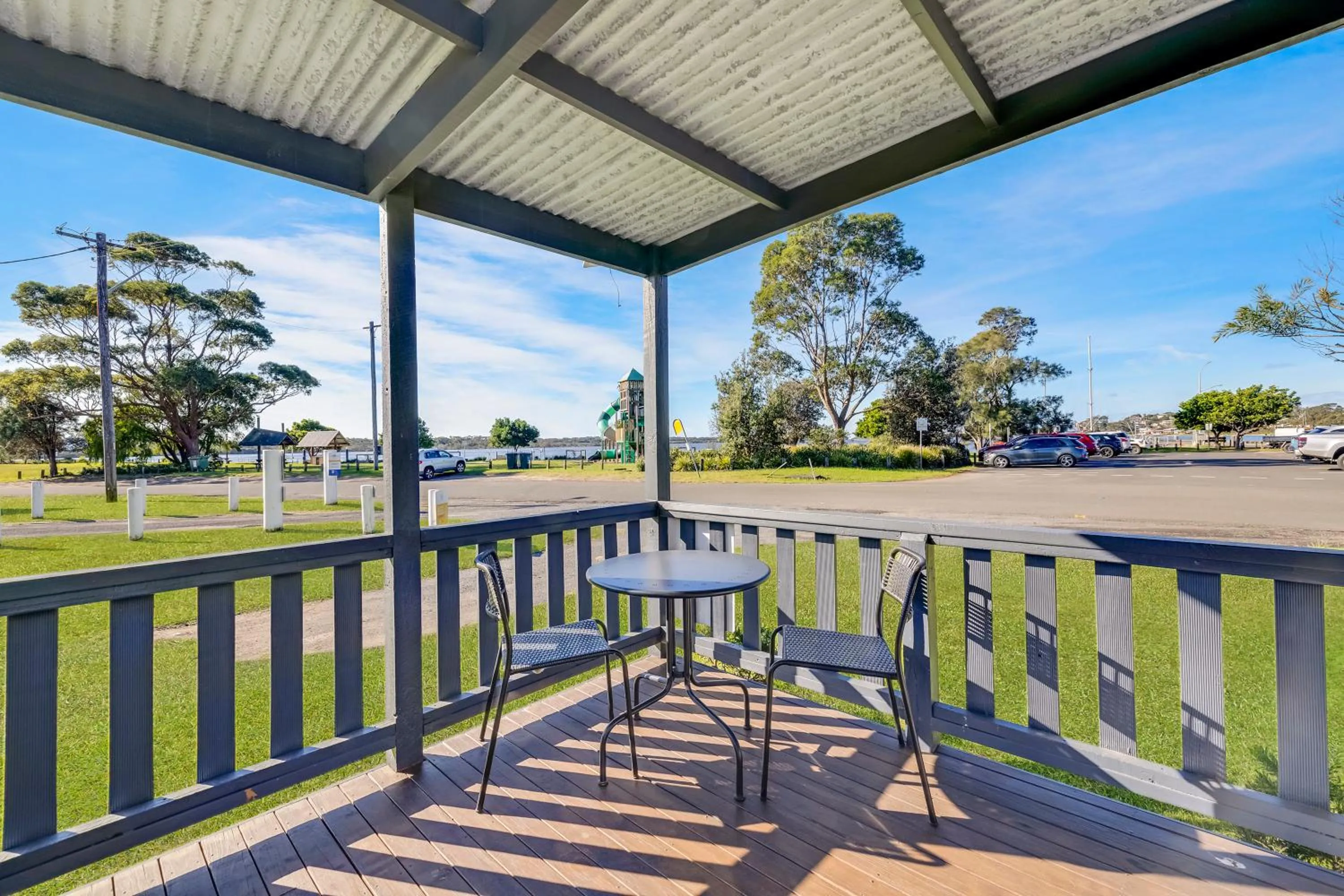 Patio in South Coast Retreat