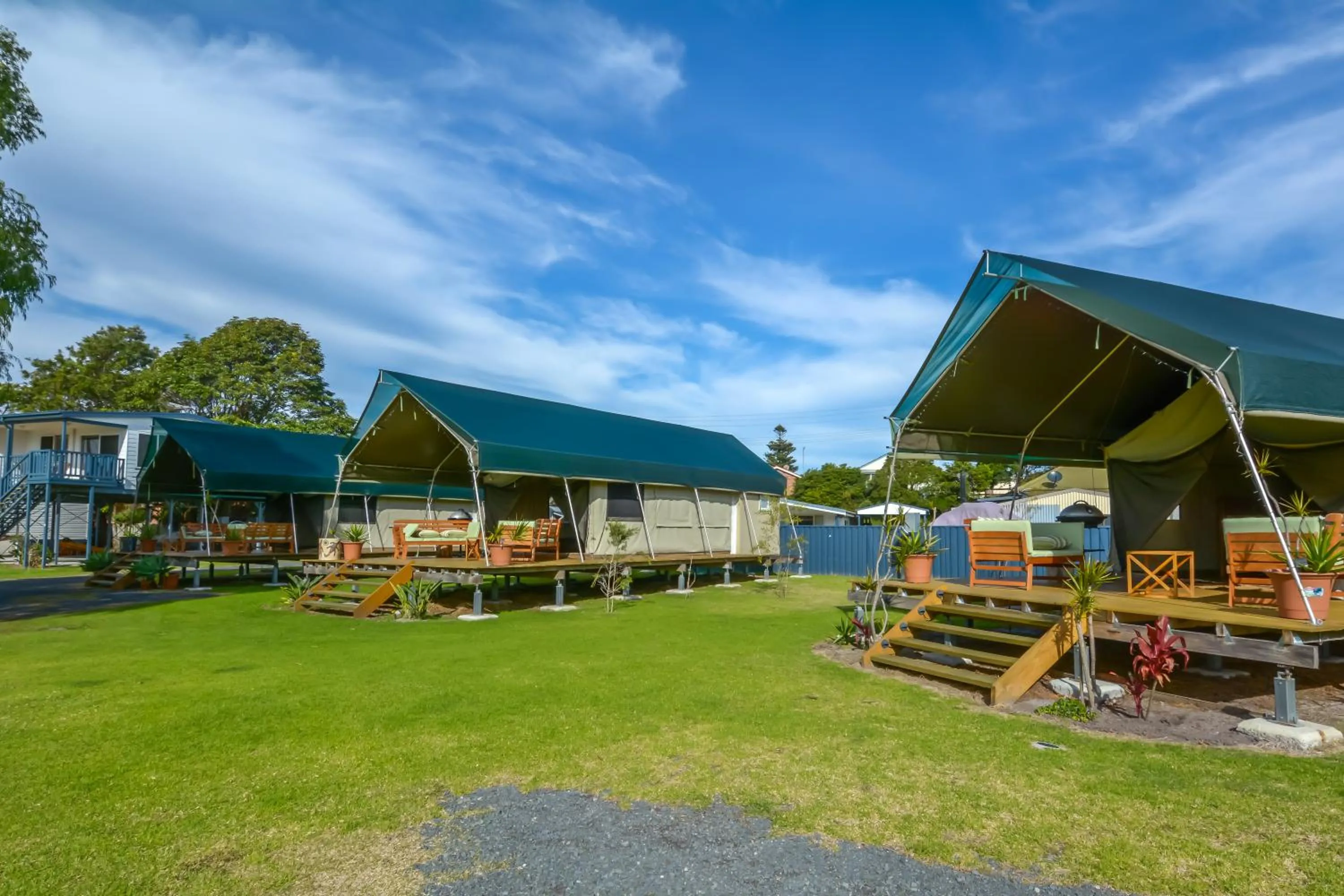 BBQ facilities in South Coast Retreat