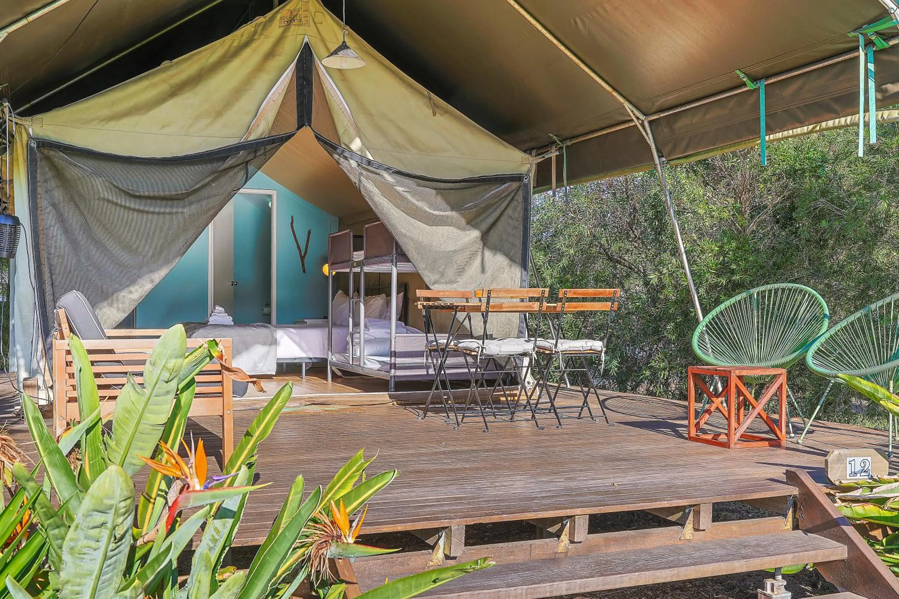 Patio in South Coast Retreat