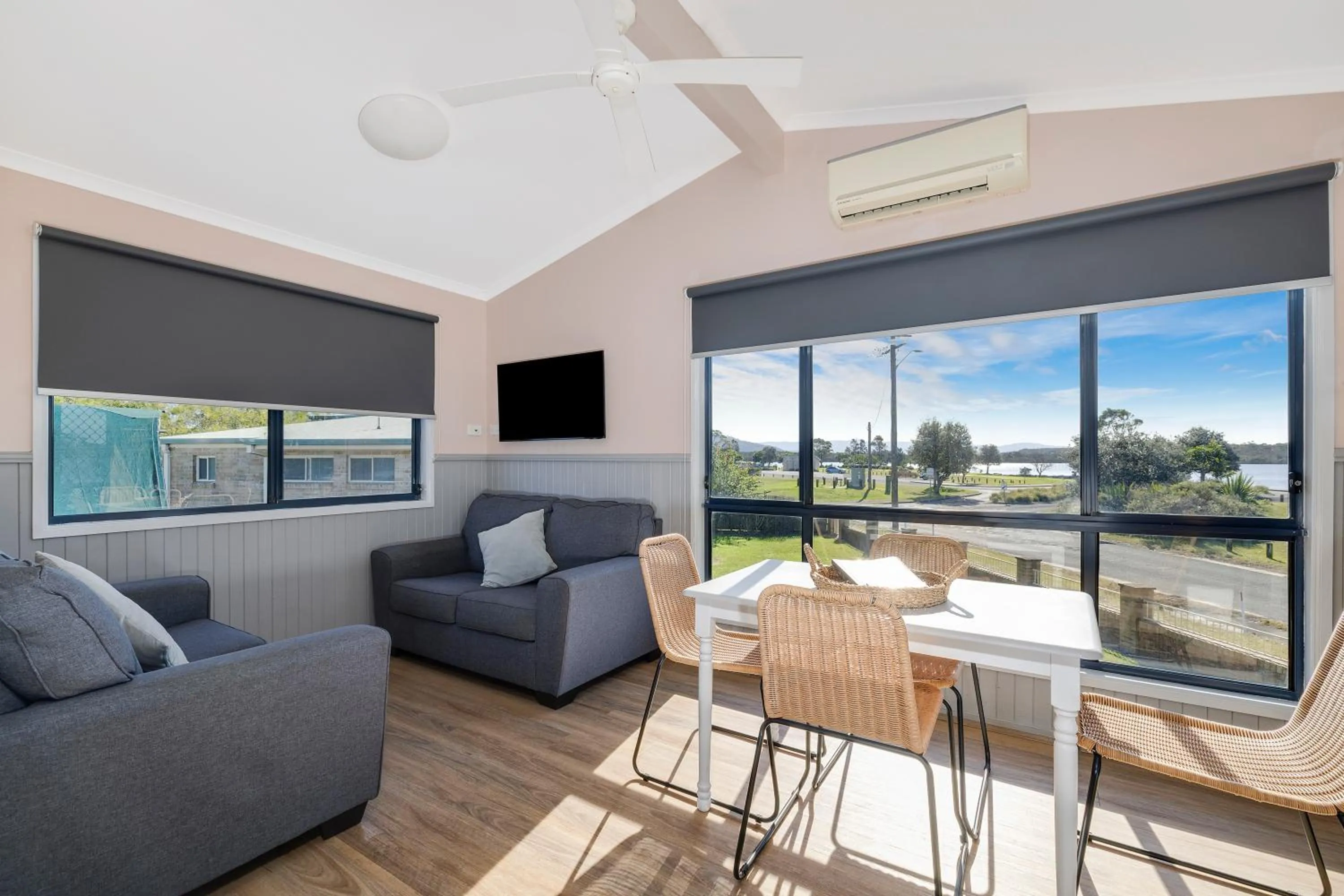 Living room in South Coast Retreat