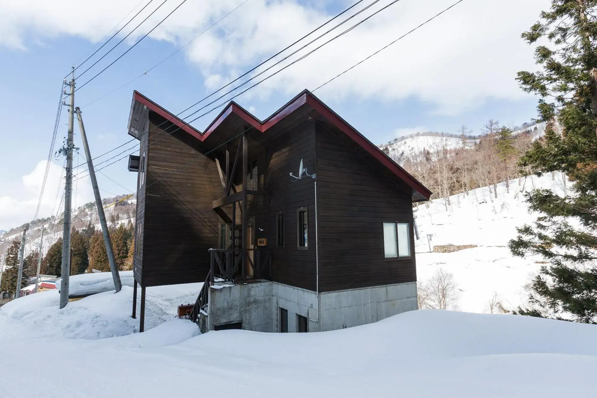 Property building, Winter in Nozawa House