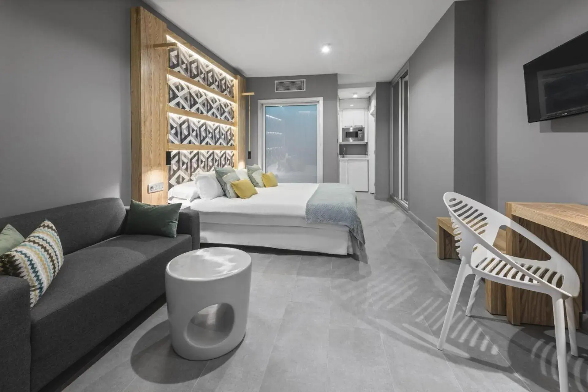 Photo of the whole room, Bed in Hotel Atlantic Mirage Suites & SPA - ADULTS ONLY Photo of the whole room, Bed in Hotel Atlantic Mirage Suites & SPA - ADULTS ONLY