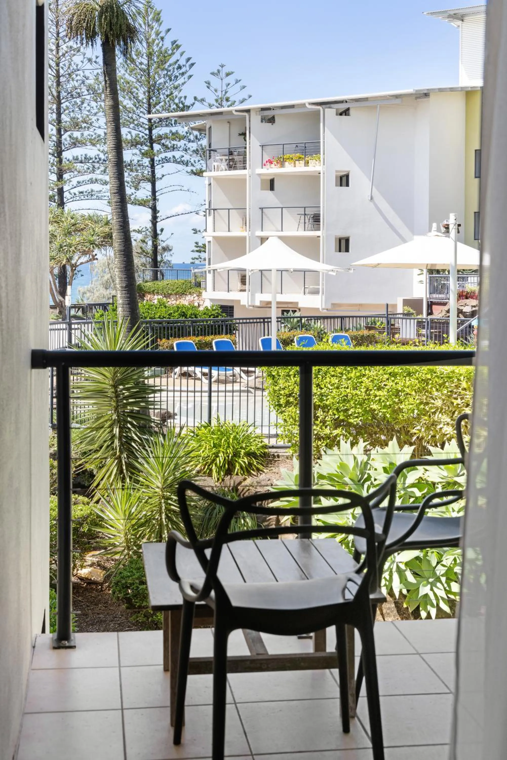 Patio in The Beach Retreat Coolum