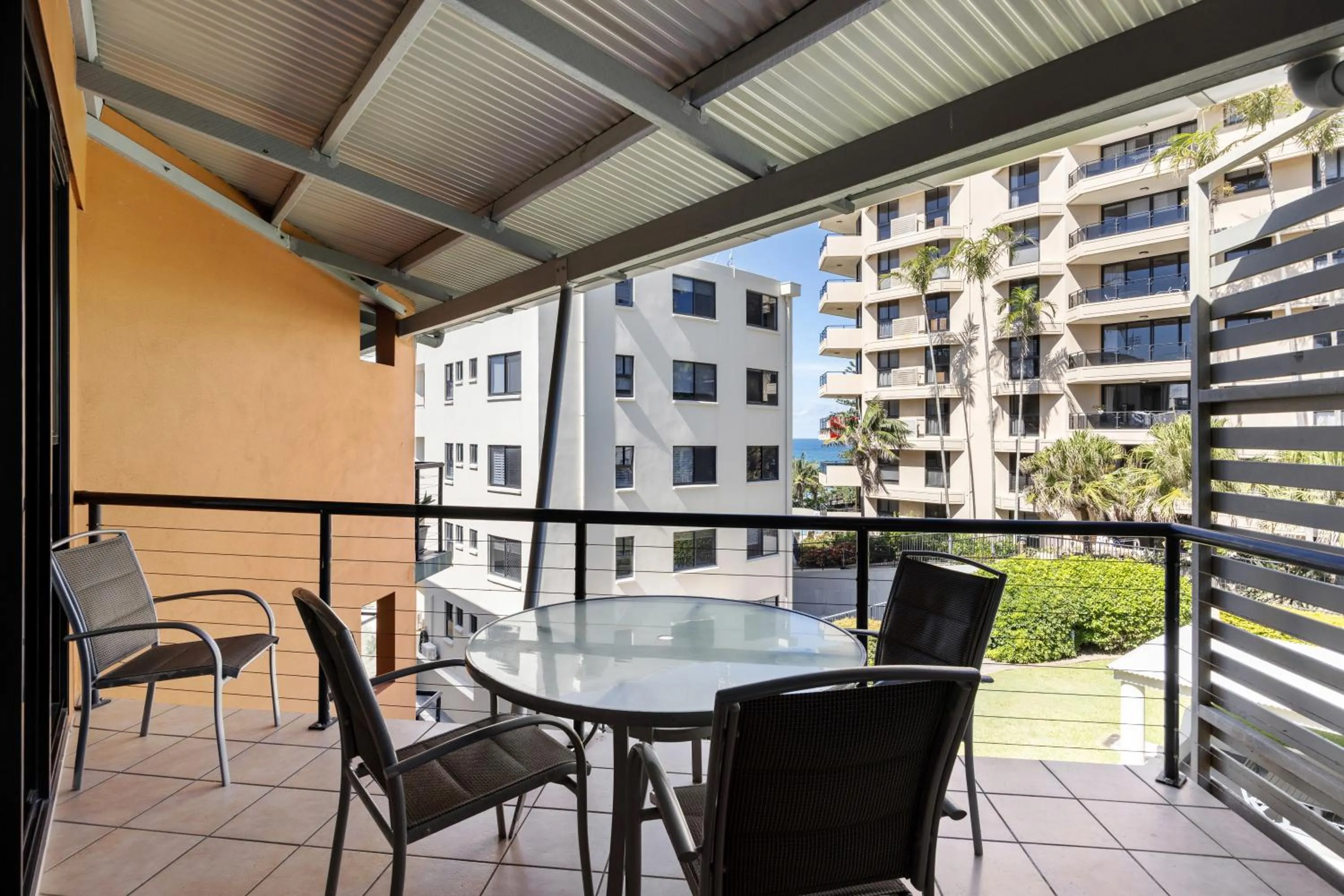 Patio in The Beach Retreat Coolum