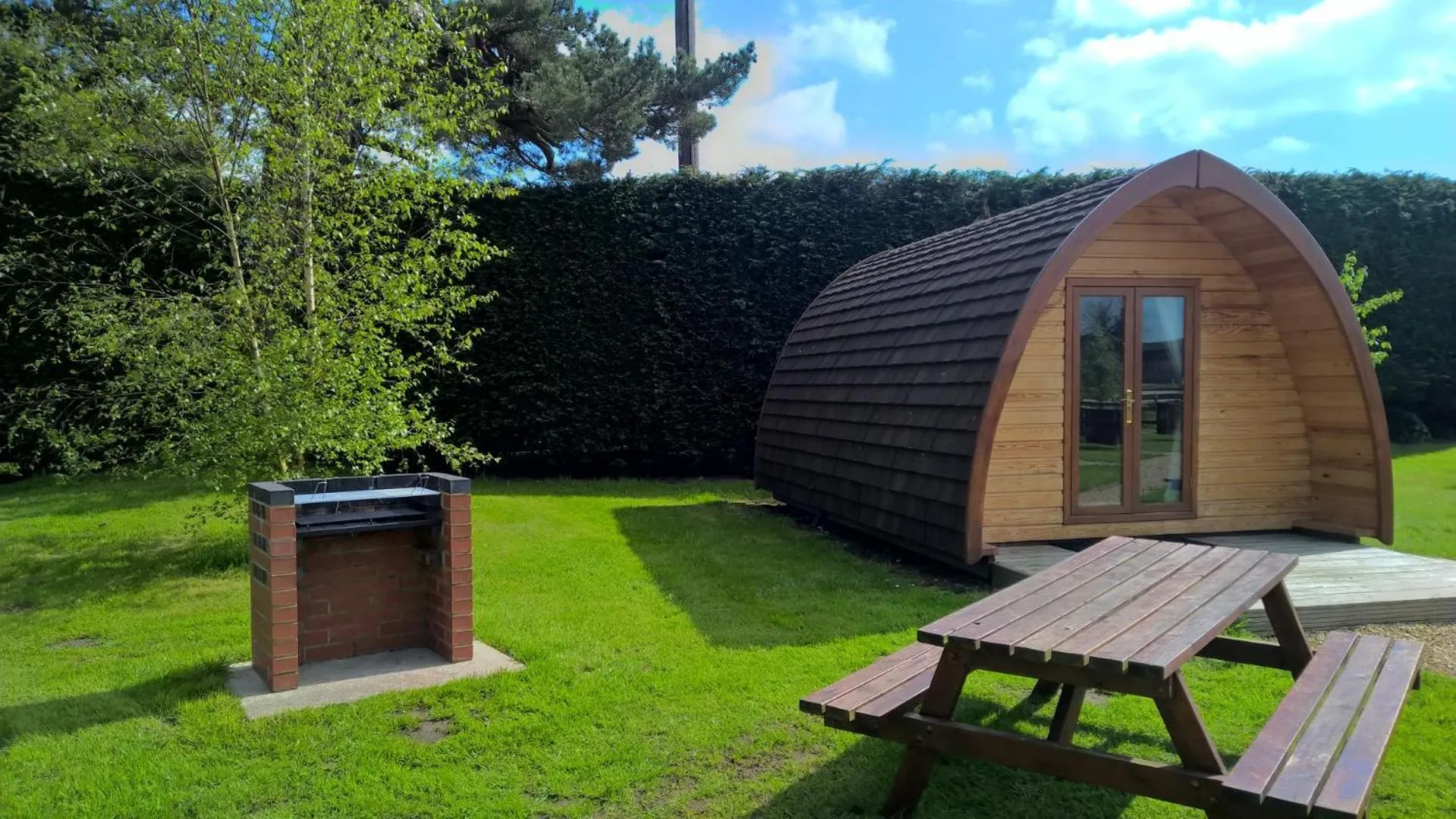 Patio in King's Lynn Caravan & Camping Park