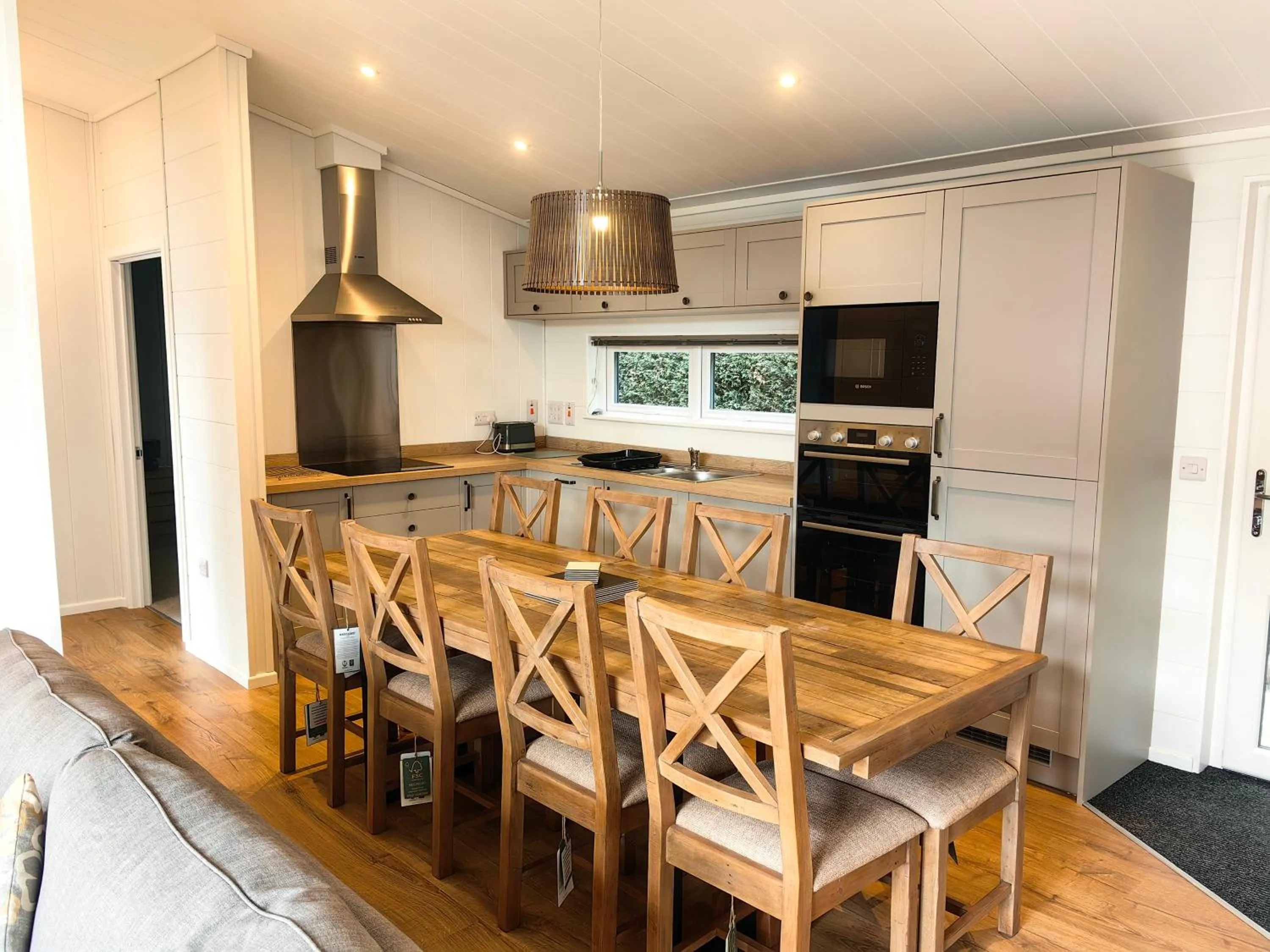 Kitchen or kitchenette in King's Lynn Caravan & Camping Park