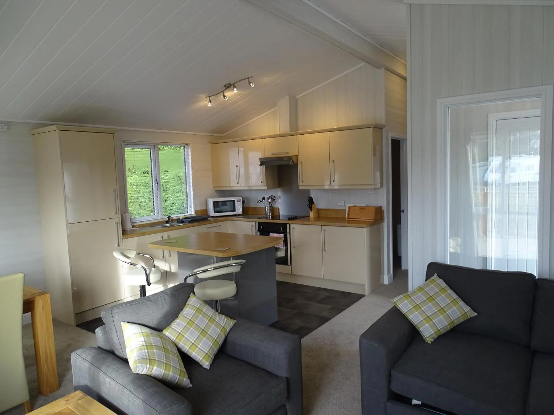 Kitchen or kitchenette in King's Lynn Caravan & Camping Park