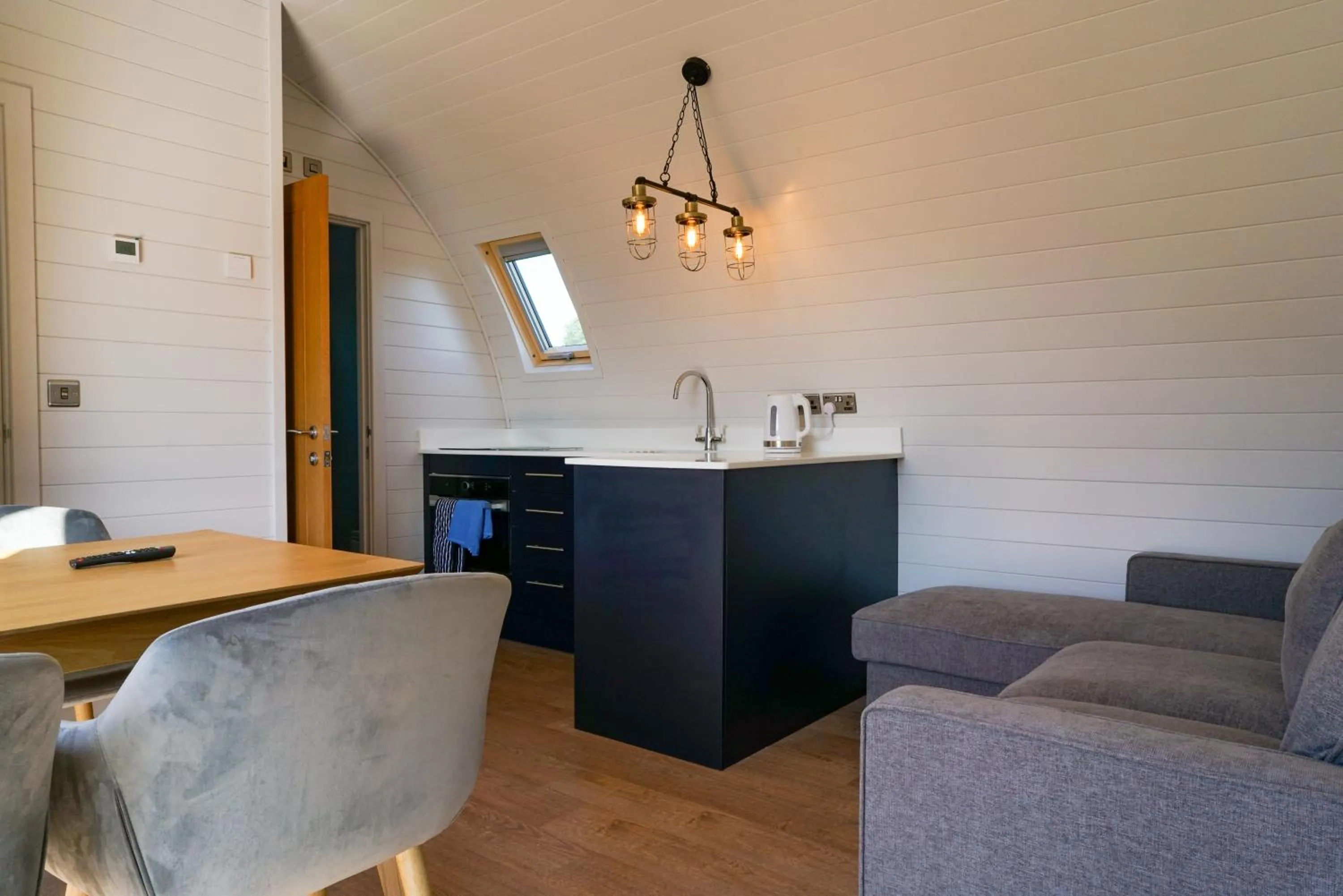 kitchen in King's Lynn Caravan & Camping Park