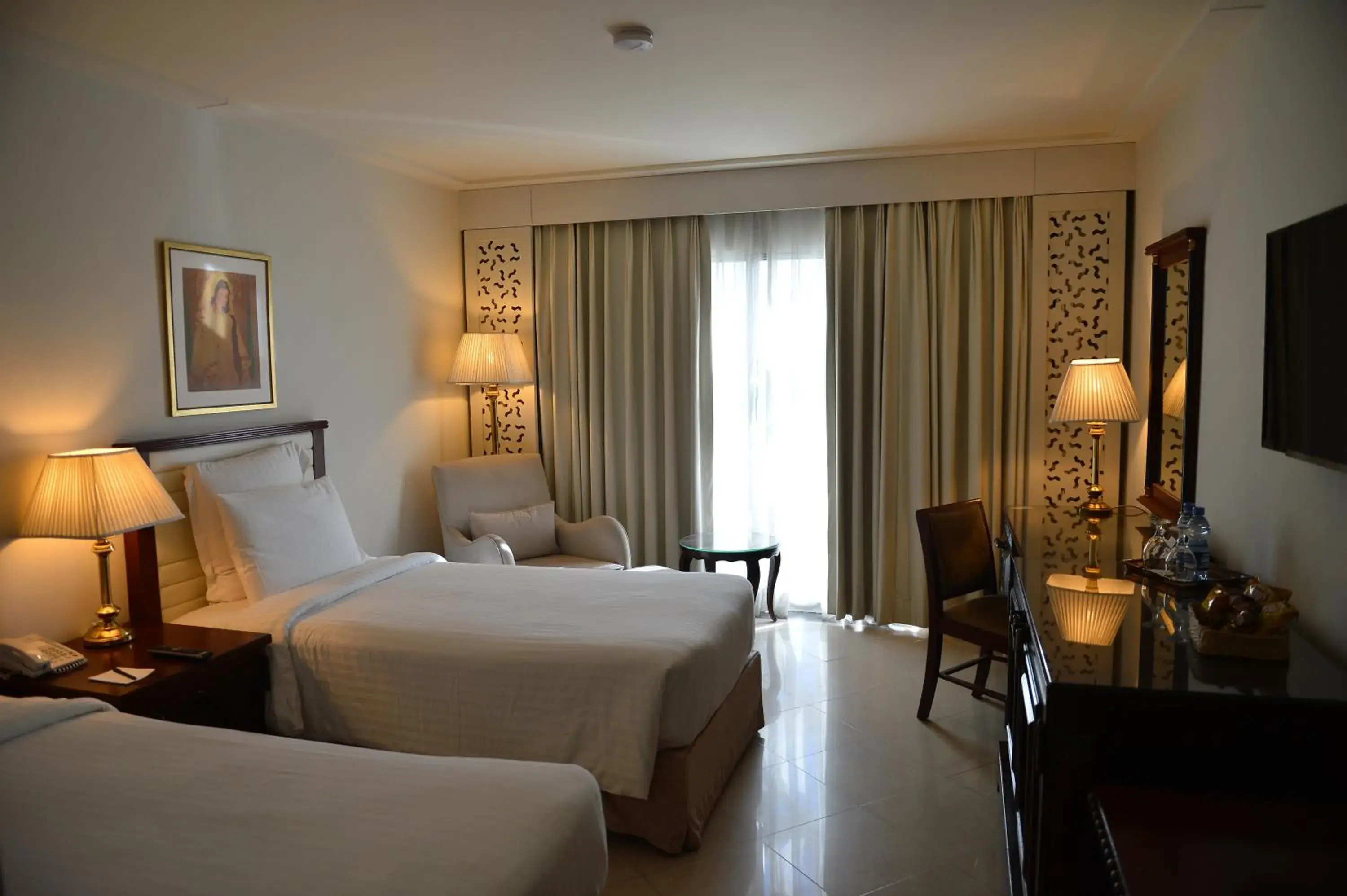 Bed in Pearl Continental Hotel, Rawalpindi Bed in Pearl Continental Hotel, Rawalpindi