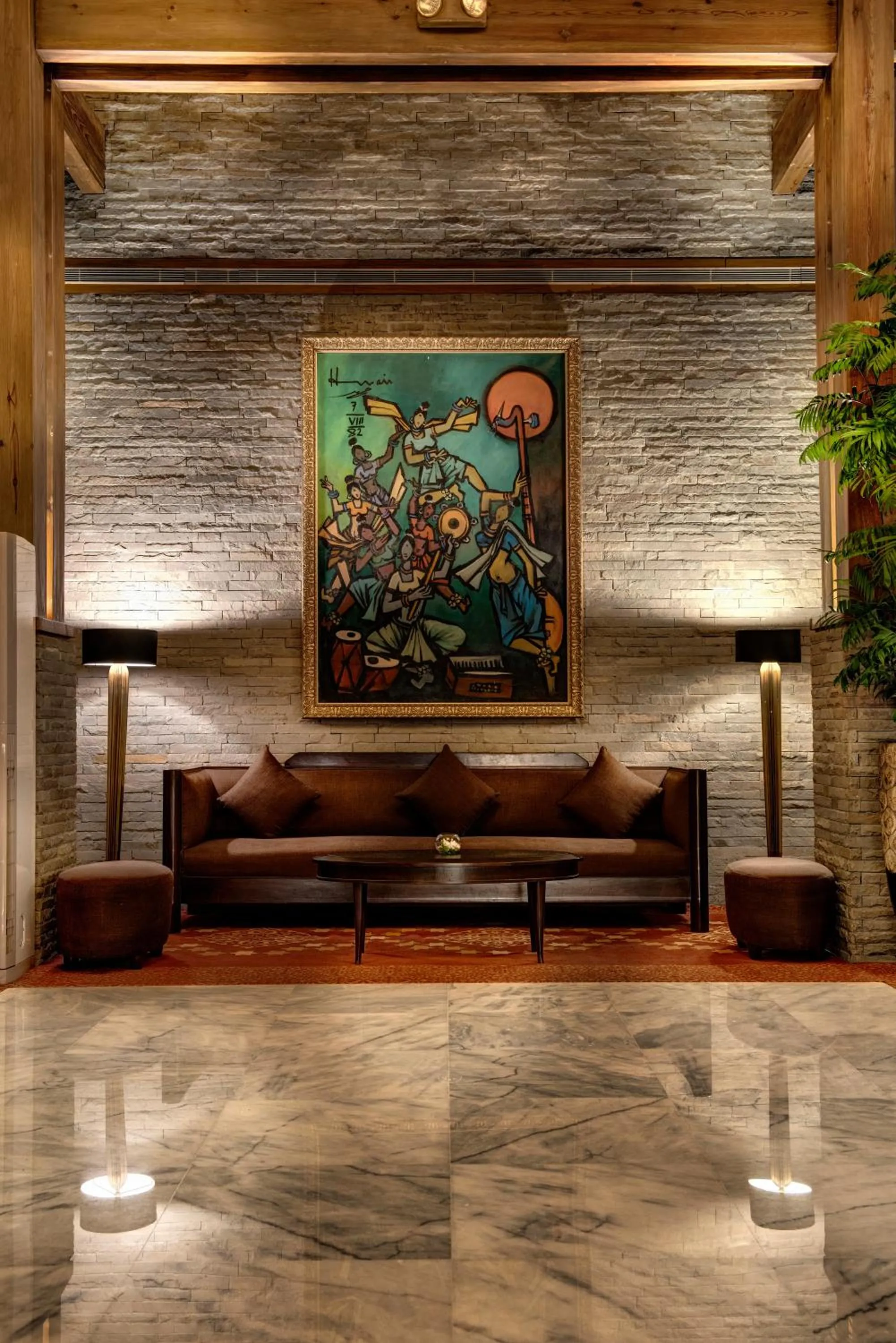 Lobby or reception in Pearl Continental Hotel, Muzaffarabad