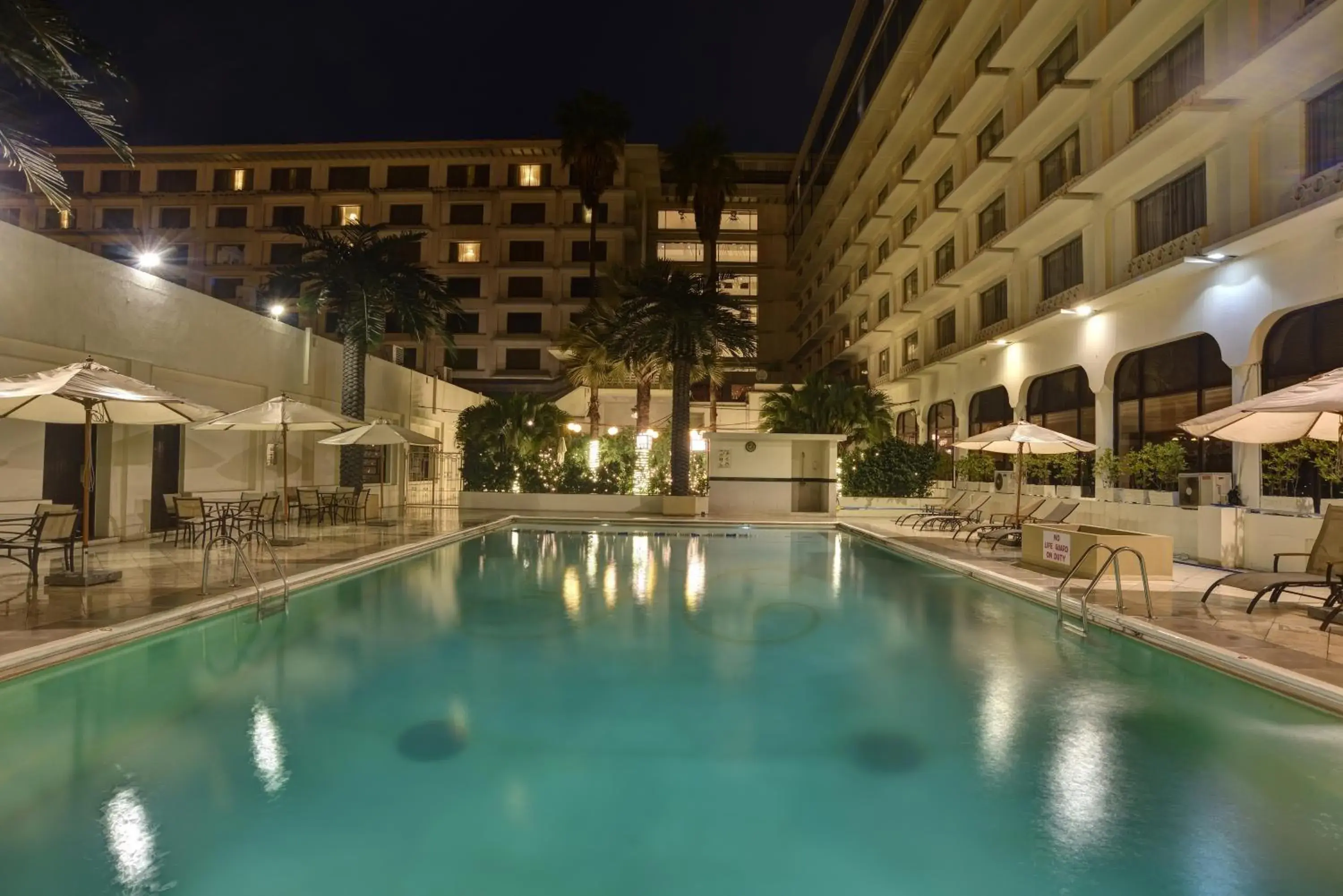 Swimming pool in Pearl Continental Hotel, Lahore Swimming pool in Pearl Continental Hotel, Lahore