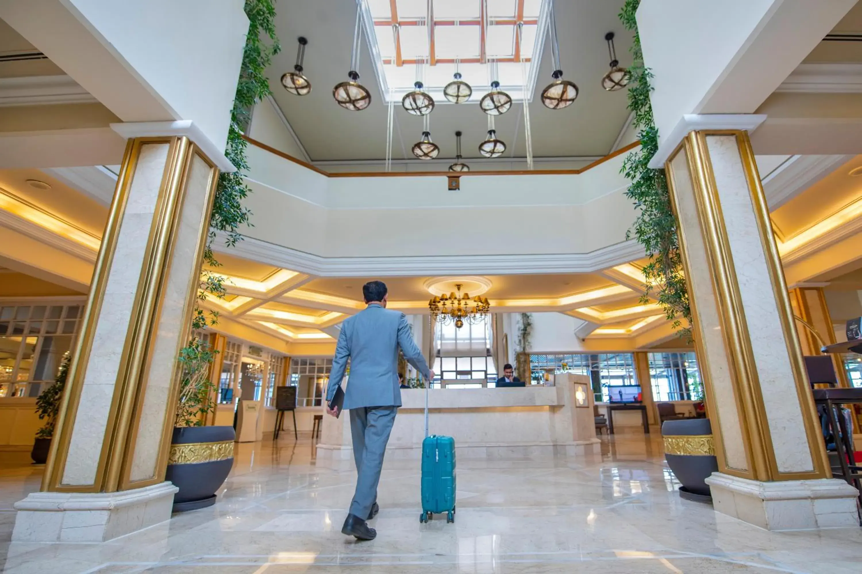 Lobby or reception in Pearl Continental Hotel, Bhurban Lobby or reception in Pearl Continental Hotel, Bhurban