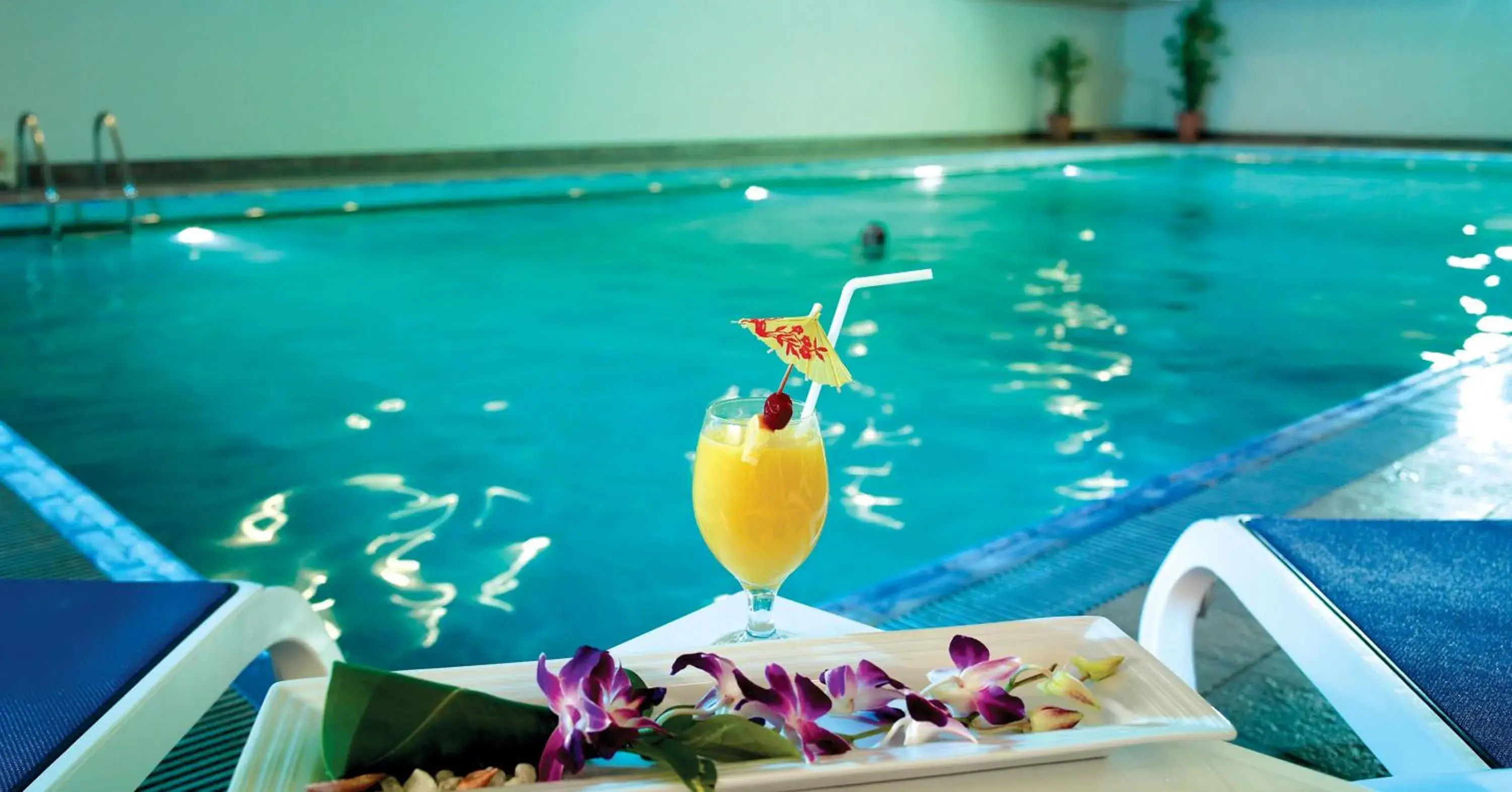 Swimming pool in Pearl Continental Hotel, Karachi Swimming pool in Pearl Continental Hotel, Karachi