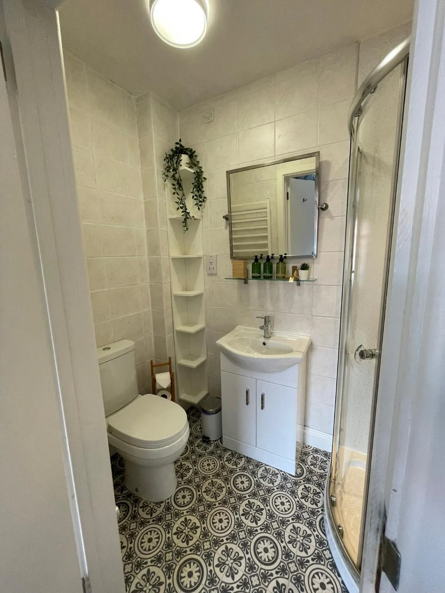 Shower in Wyndgrove House B&B