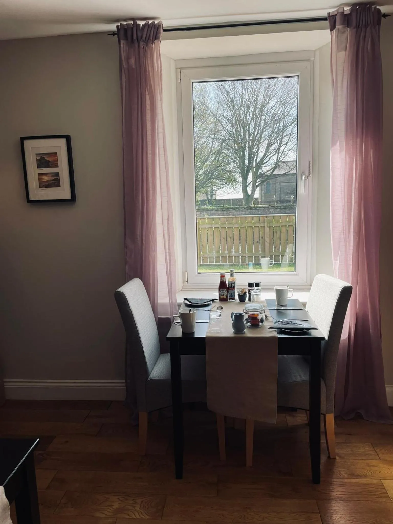 Dining area in Wyndgrove House B&B