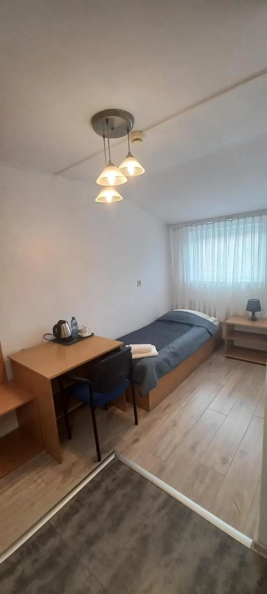 Bed in Hotel Dom Polonii