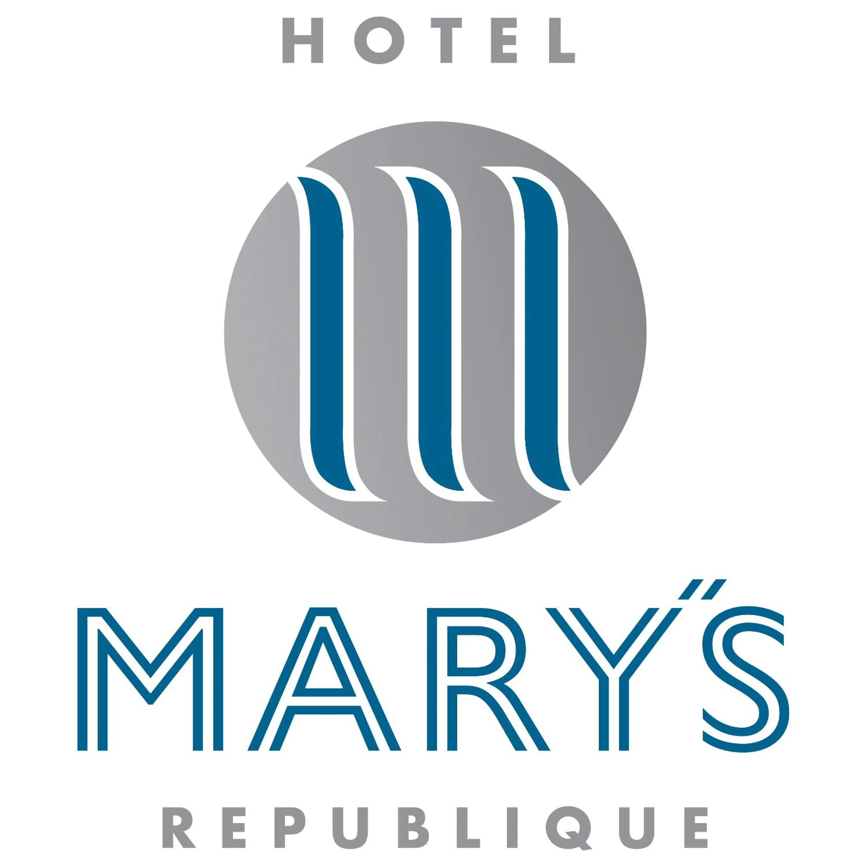 Property logo or sign in Mary's Hotel République