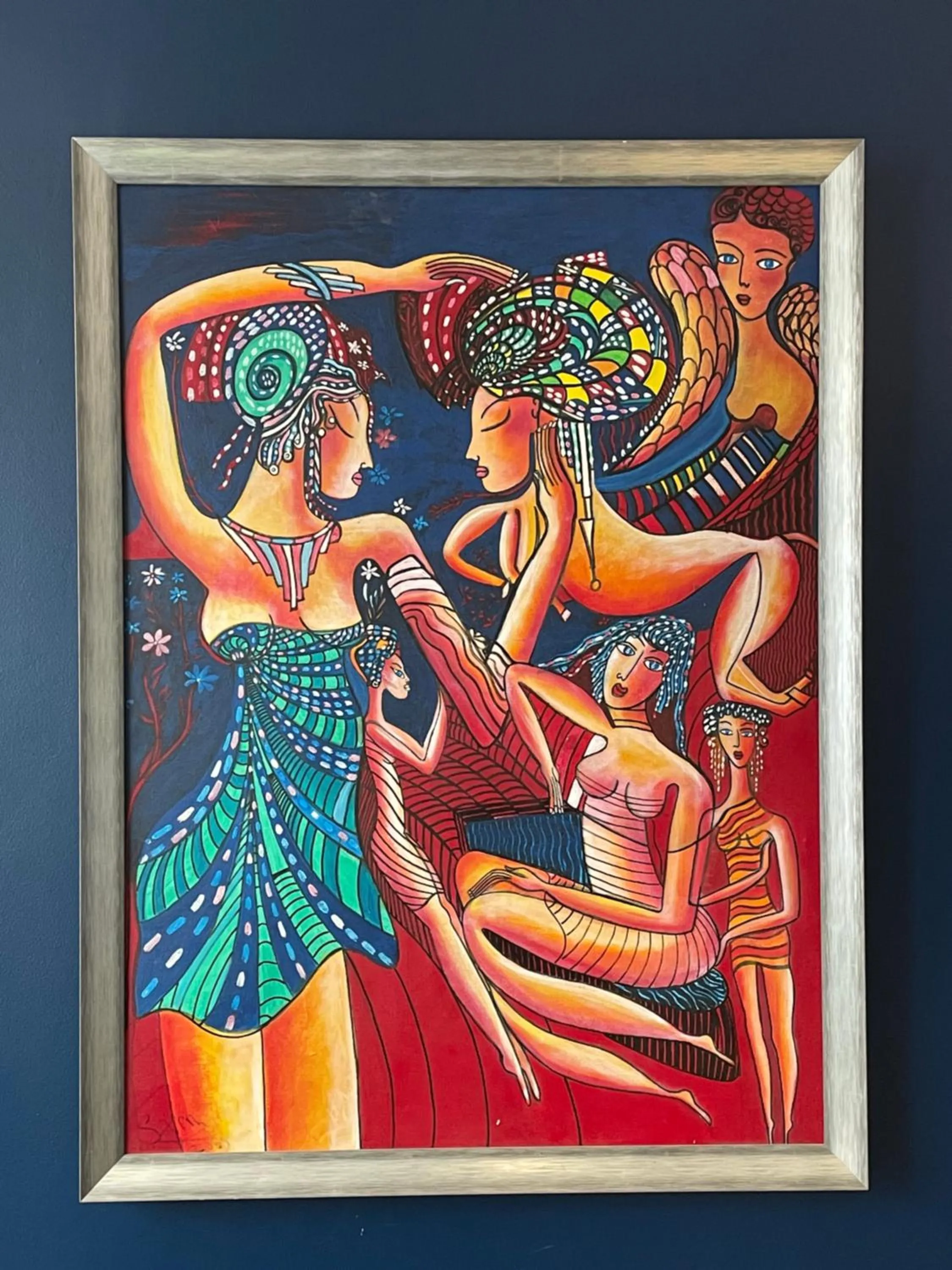 Decorative detail in Mary's Hotel République