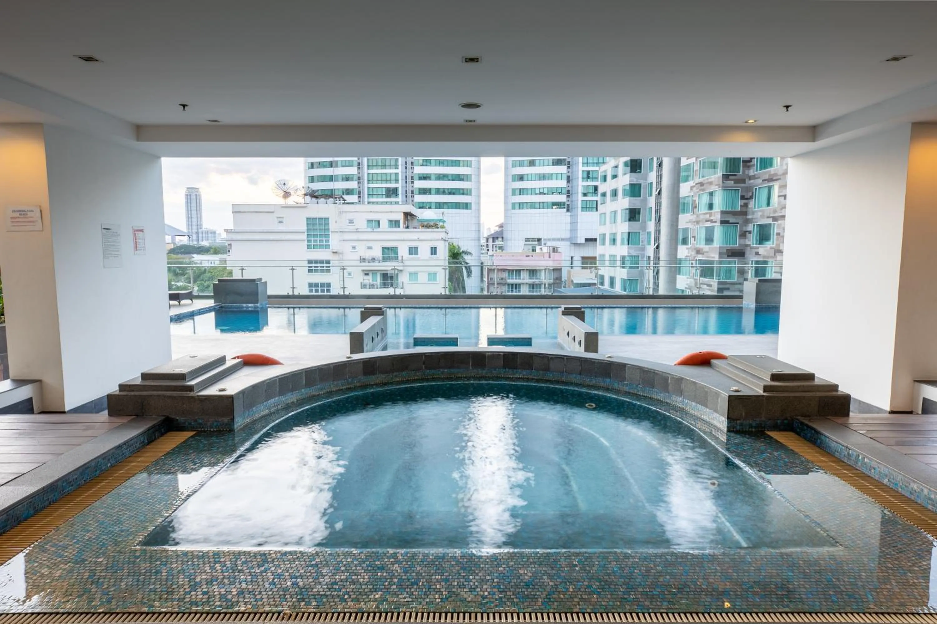 Swimming pool in GM Serviced Apartment